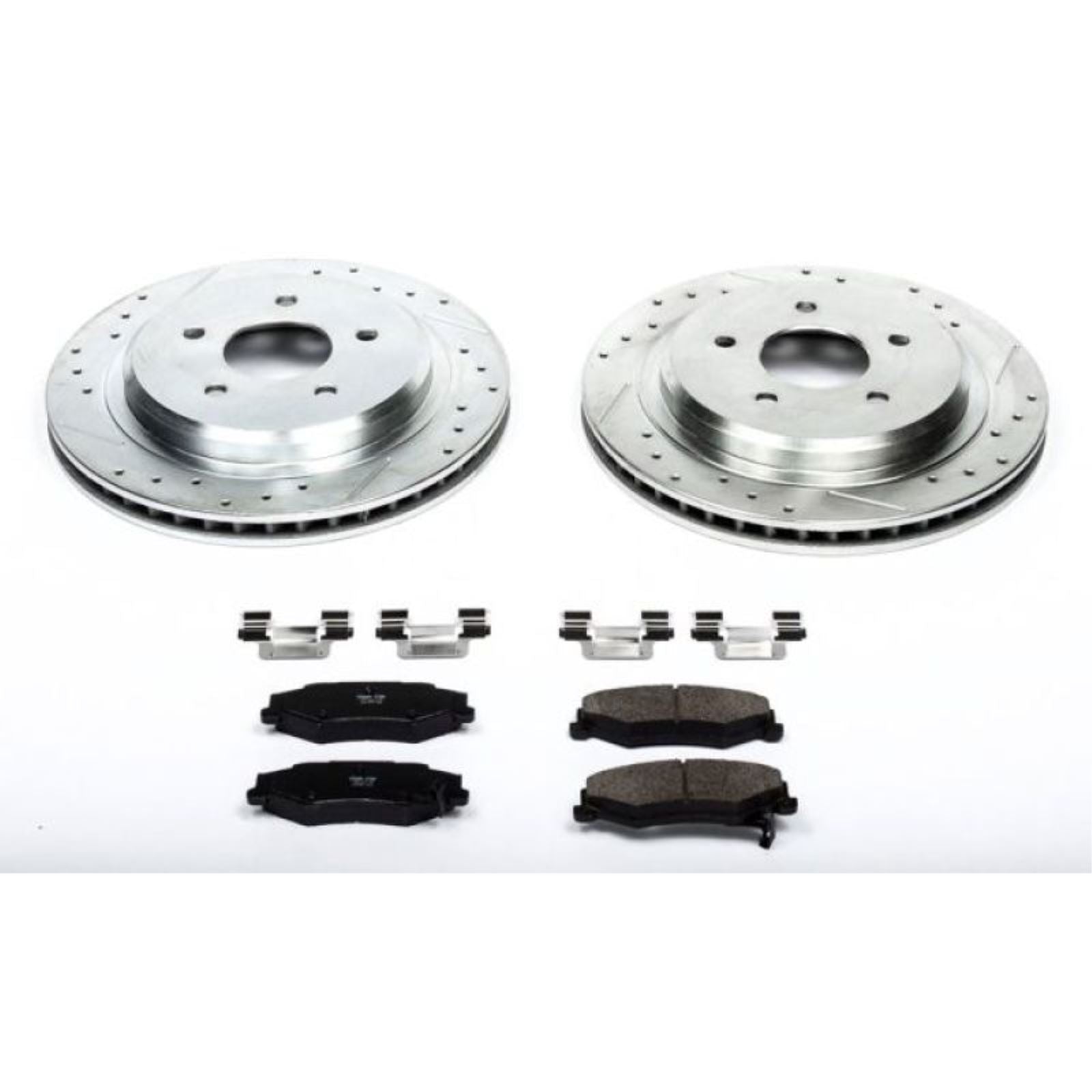 Powerstop Rear Z23 Evolution Sport Brake Kit for 04-09 Cadillac XLR [MPN: K1563]_1806862