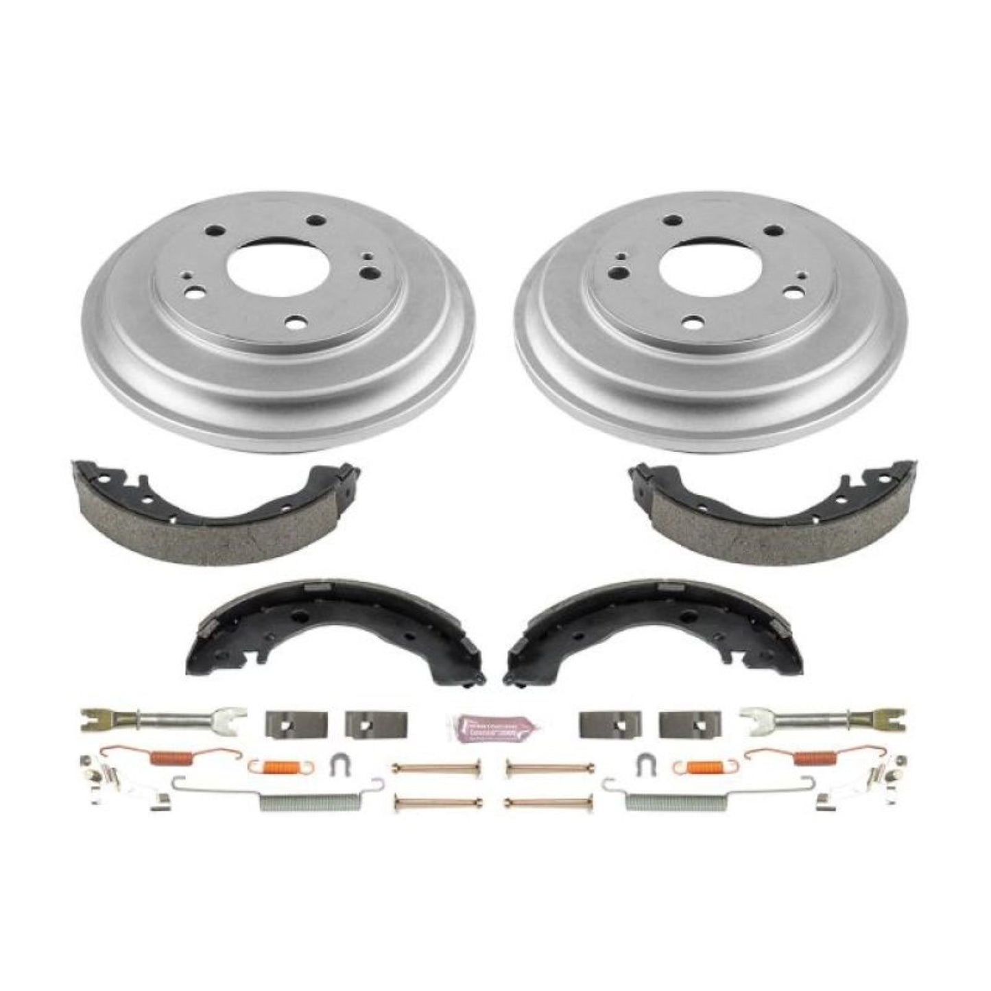 Powerstop Rear Autospecialty Drum Kit for 06-11 Honda Civic Coupe [MPN: KOE15397DK]_1808285