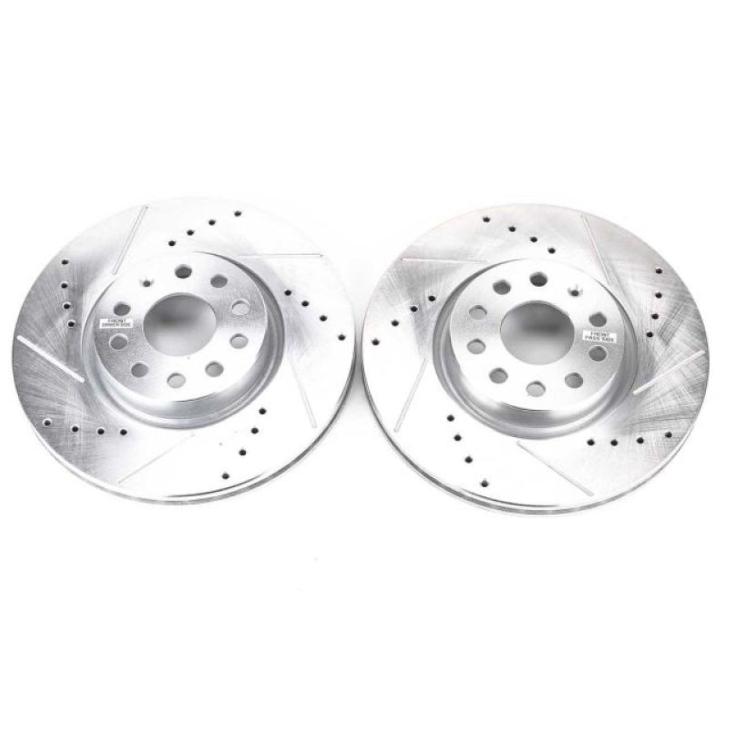 Powerstop Front Evolution Drilled & Slotted Rotors - Pair for 06-13 Audi A3 [MPN: EBR898XPR]_1806853