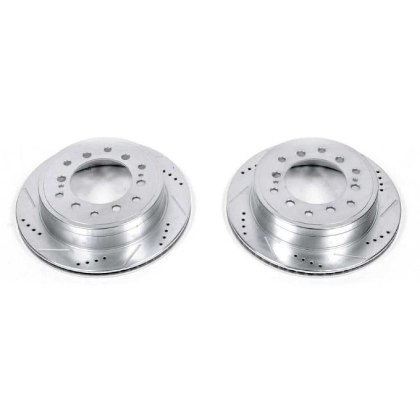 Powerstop Rear Evolution Drilled & Slotted Rotors - Pair for 10-19 Lexus GX460 [MPN: JBR1396XPR]_1808610
