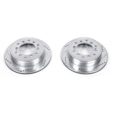 Powerstop Rear Evolution Drilled & Slotted Rotors - Pair for 10-19 Lexus GX460 [MPN: JBR1396XPR]_1808610