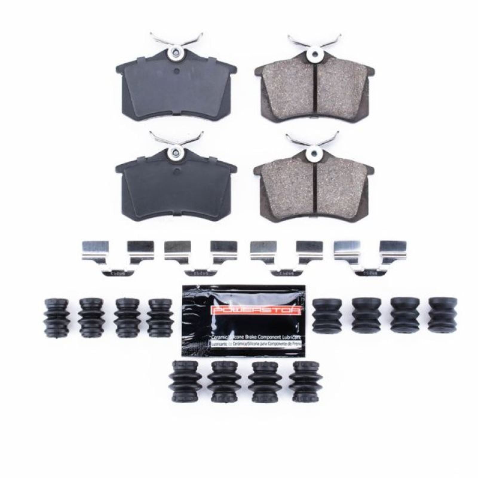 Powerstop Rear Z23 Evolution Sport Brake Pads w/Hardware for 10-13 Audi A3 [MPN: Z23-340]_1807078