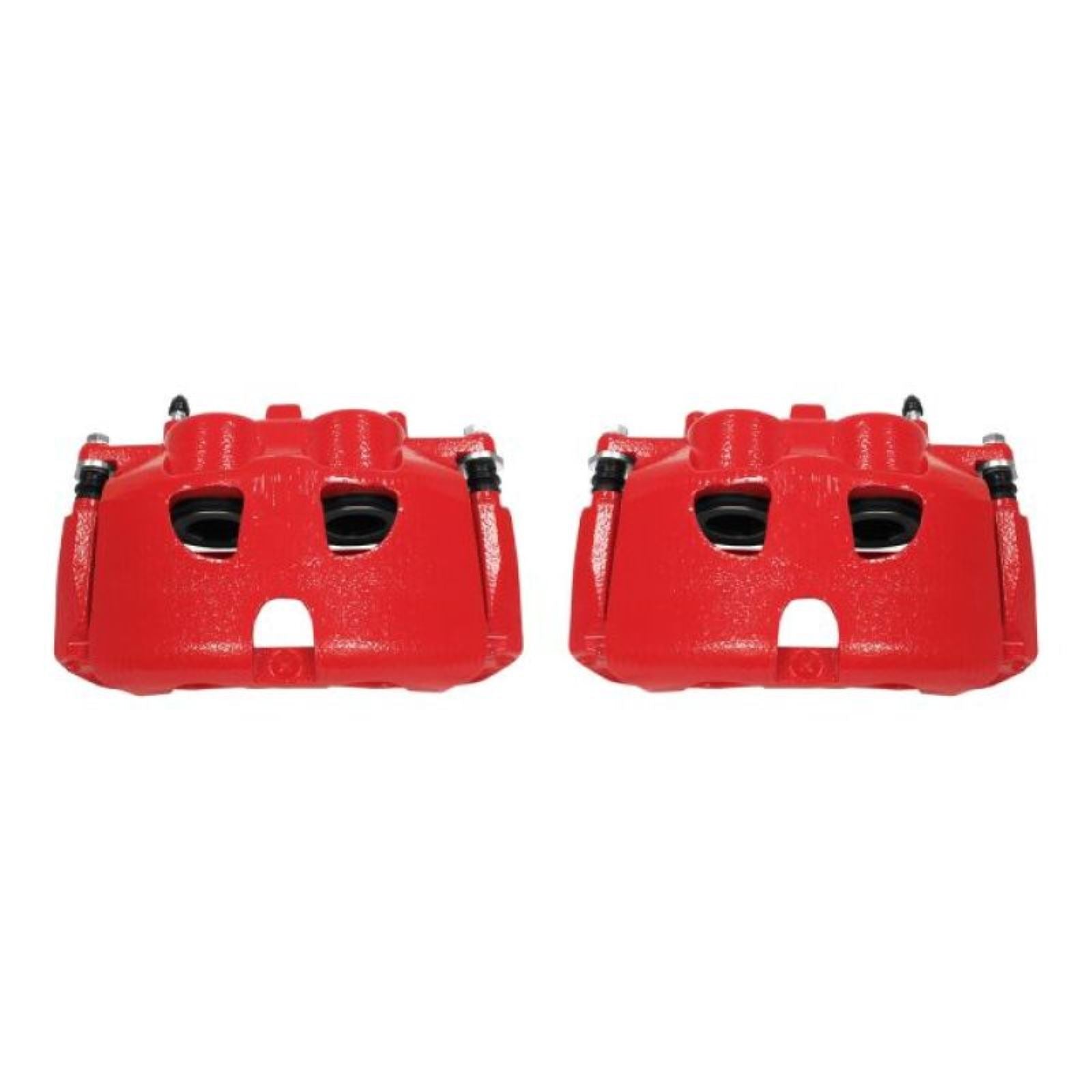 Powerstop Front Red Calipers w/Brackets - Pair for 10-17 Ford Expedition [MPN: S5236]_1814481