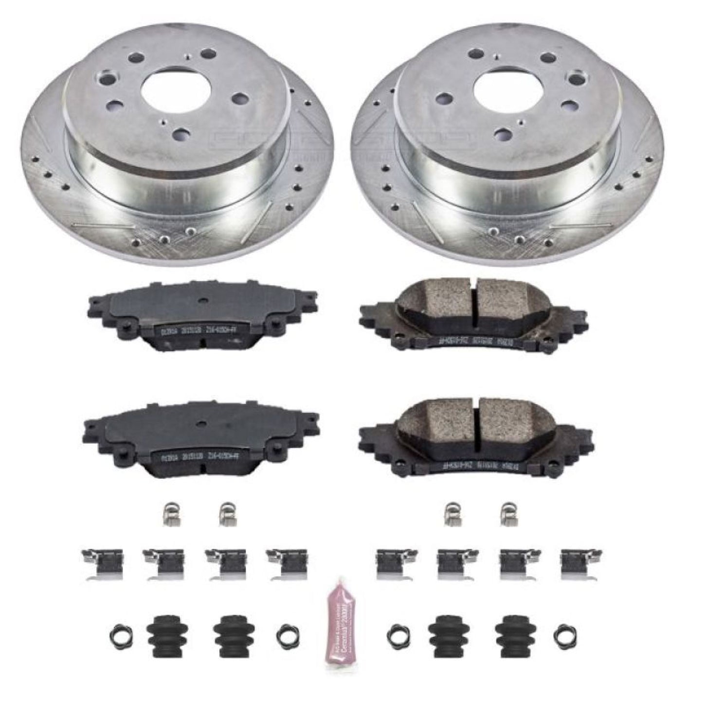 Powerstop Rear Z23 Evolution Sport Brake Kit for 14-15 Lexus IS250 [MPN: K6930]_1807394