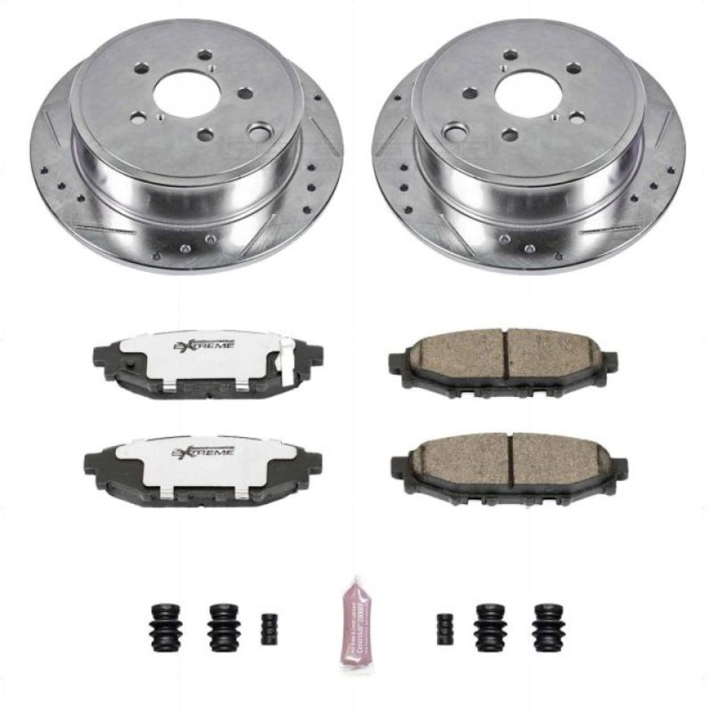 Powerstop Rear Z26 Street Warrior Brake Kit for 13-16 Subaru BRZ [MPN: K4631-26]_1812198