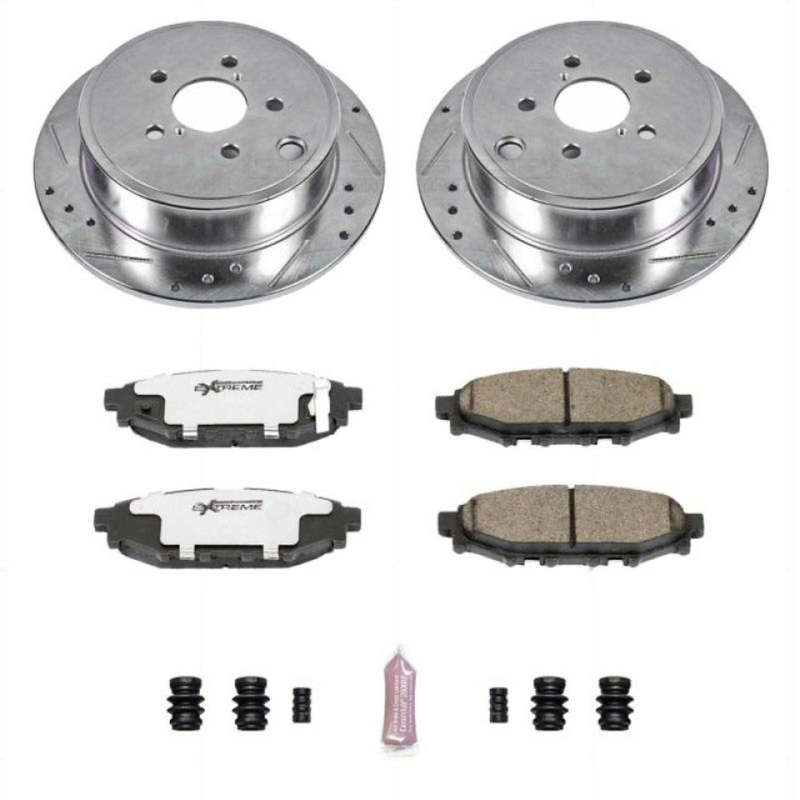 Powerstop Rear Z26 Street Warrior Brake Kit for 13-16 Subaru BRZ [MPN: K4631-26]_1812198