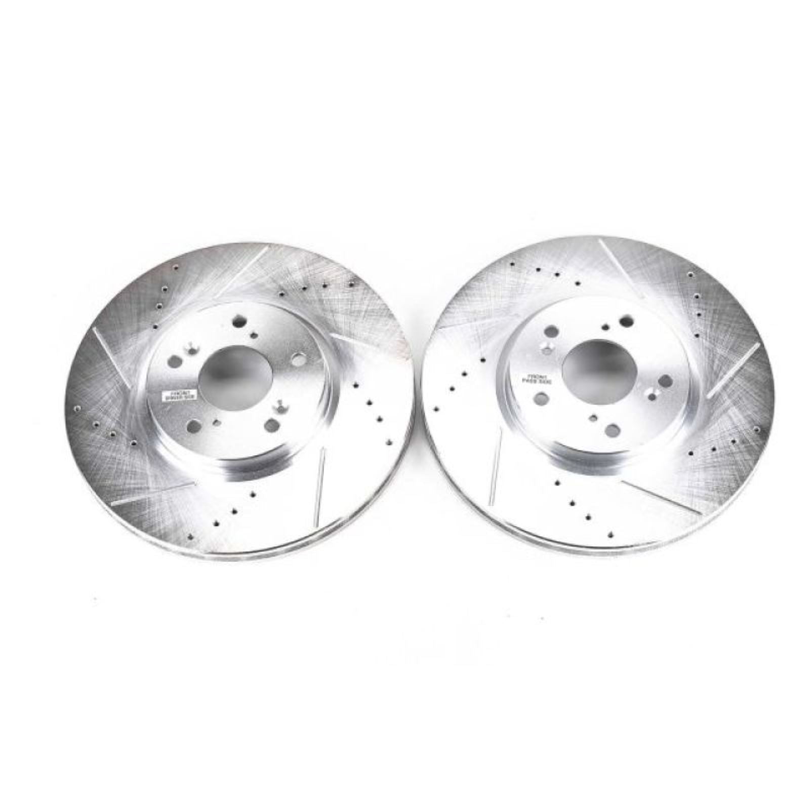 Powerstop Front Evolution Drilled & Slotted Rotors - Pair for 04-08 Acura TL [MPN: JBR1143XPR]_1806857
