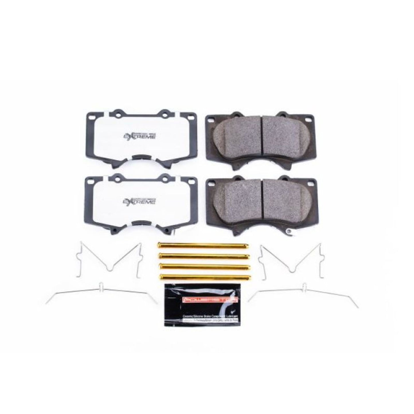 Powerstop Front Z36 Truck & Tow Brake Pads w/Hardware for 10-19 Toyota 4Runner [MPN: Z36-976B]_1815168
