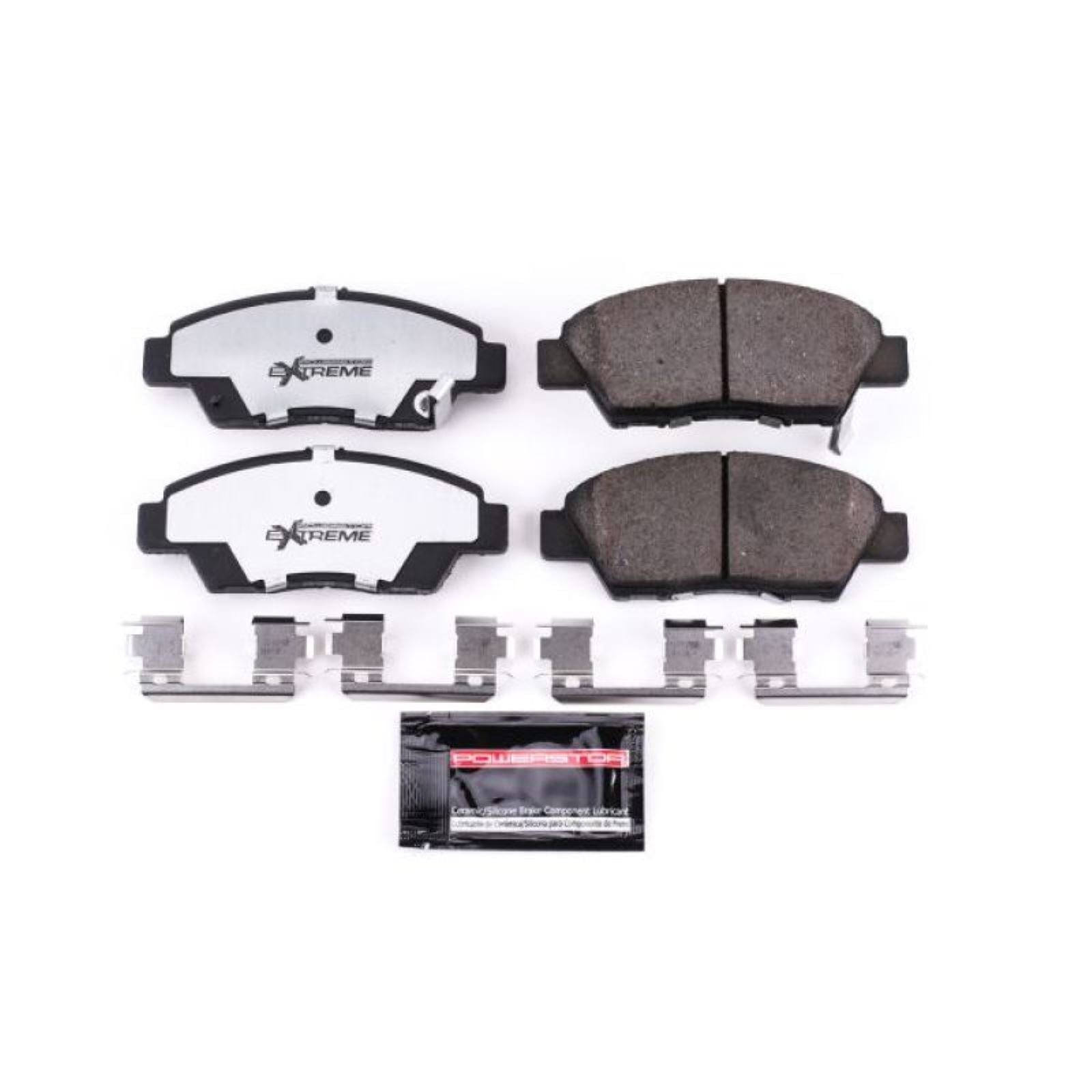Powerstop Front Z26 Extreme Street Brake Pads w/Hardware for 11-15 Honda CR-Z [MPN: Z26-1394]_1808487
