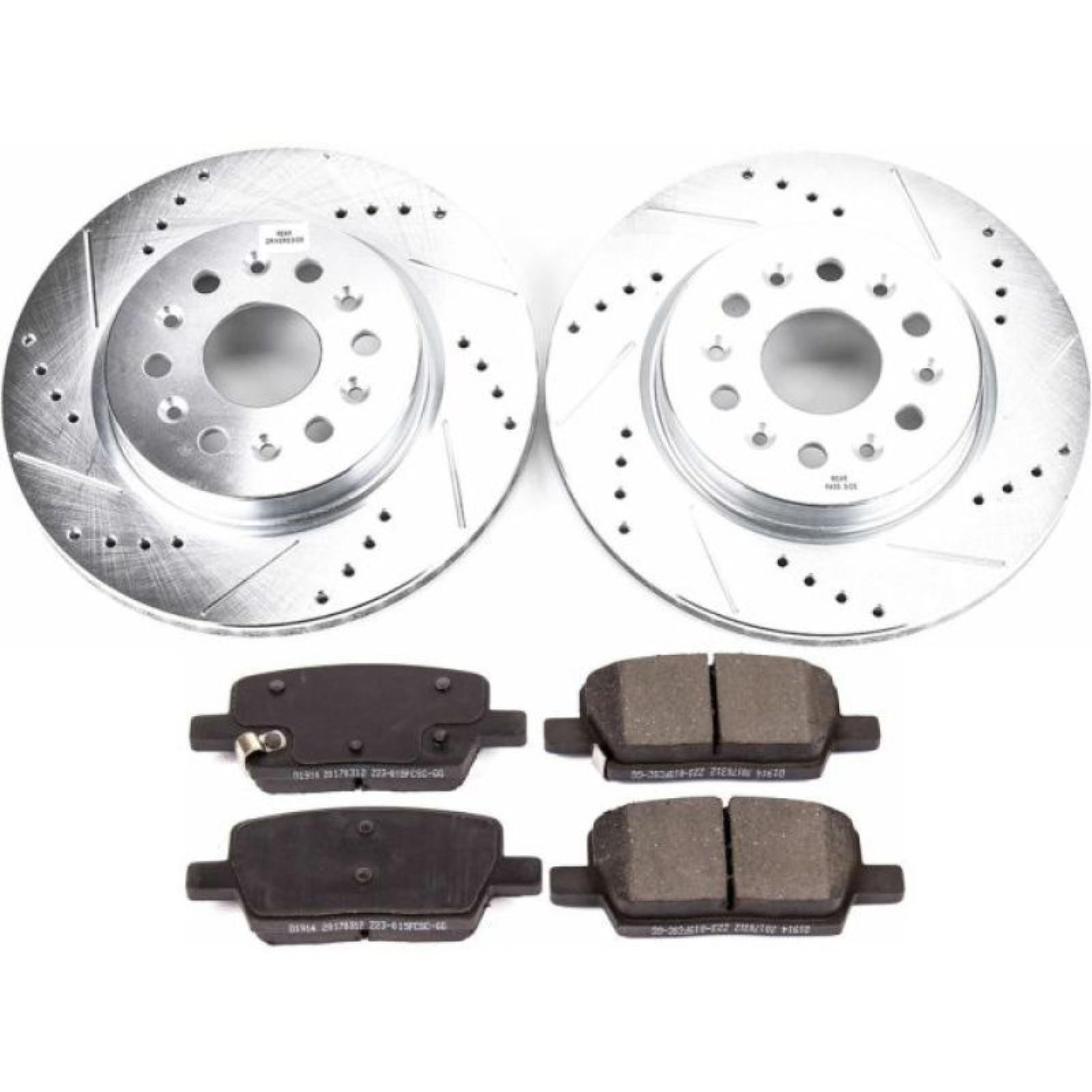 Powerstop Rear Z23 Evolution Sport Brake Kit for 18-19 Buick Enclave [MPN: K7411]_1811002