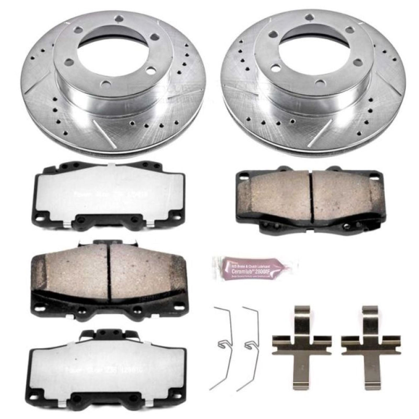 Powerstop Front Z36 Truck & Tow Brake Kit for 95-02 Toyota 4Runner [MPN: K1233-36]_1815027