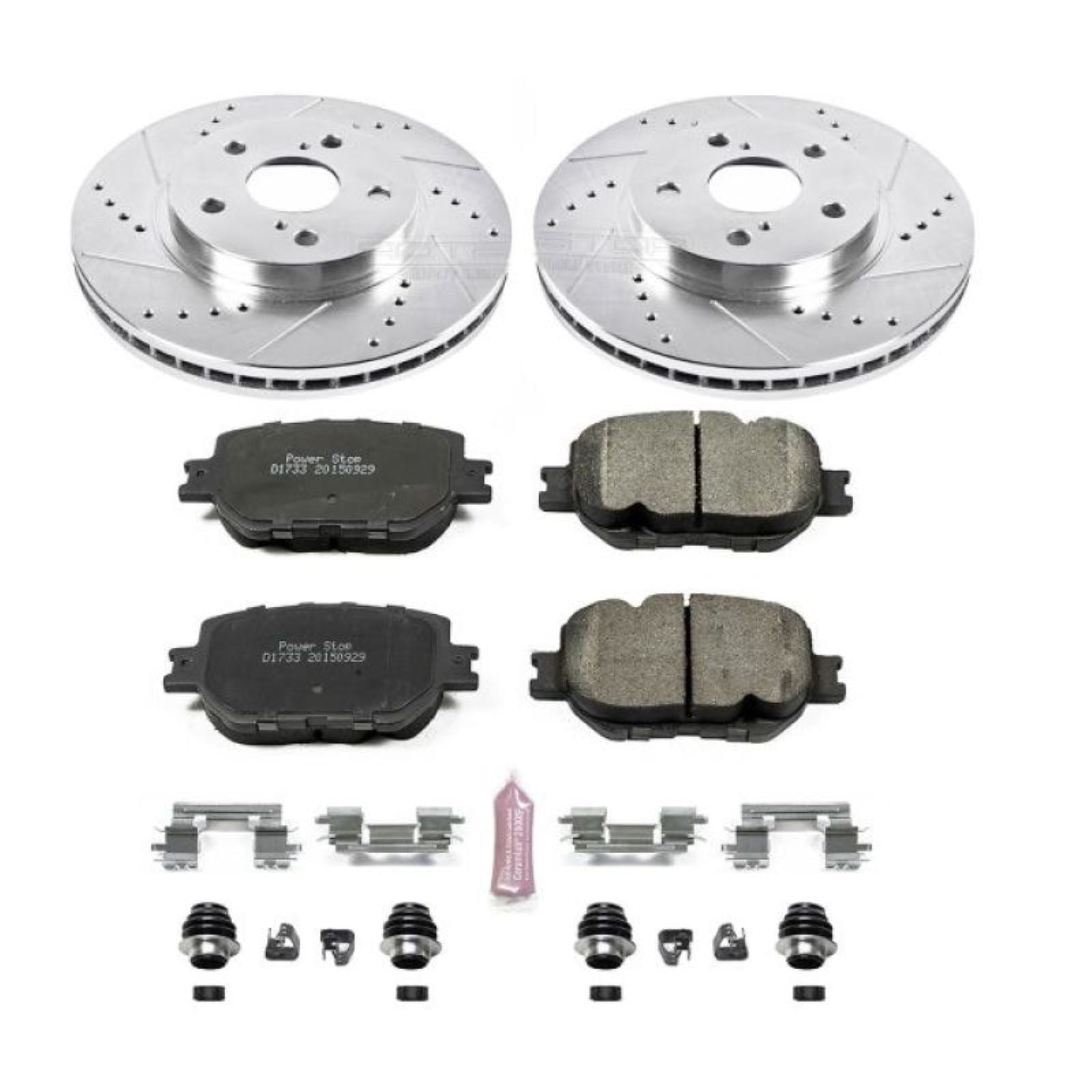 Powerstop Front Z23 Evolution Sport Brake Kit for 14-15 Lexus IS250 [MPN: K6990]_1814398