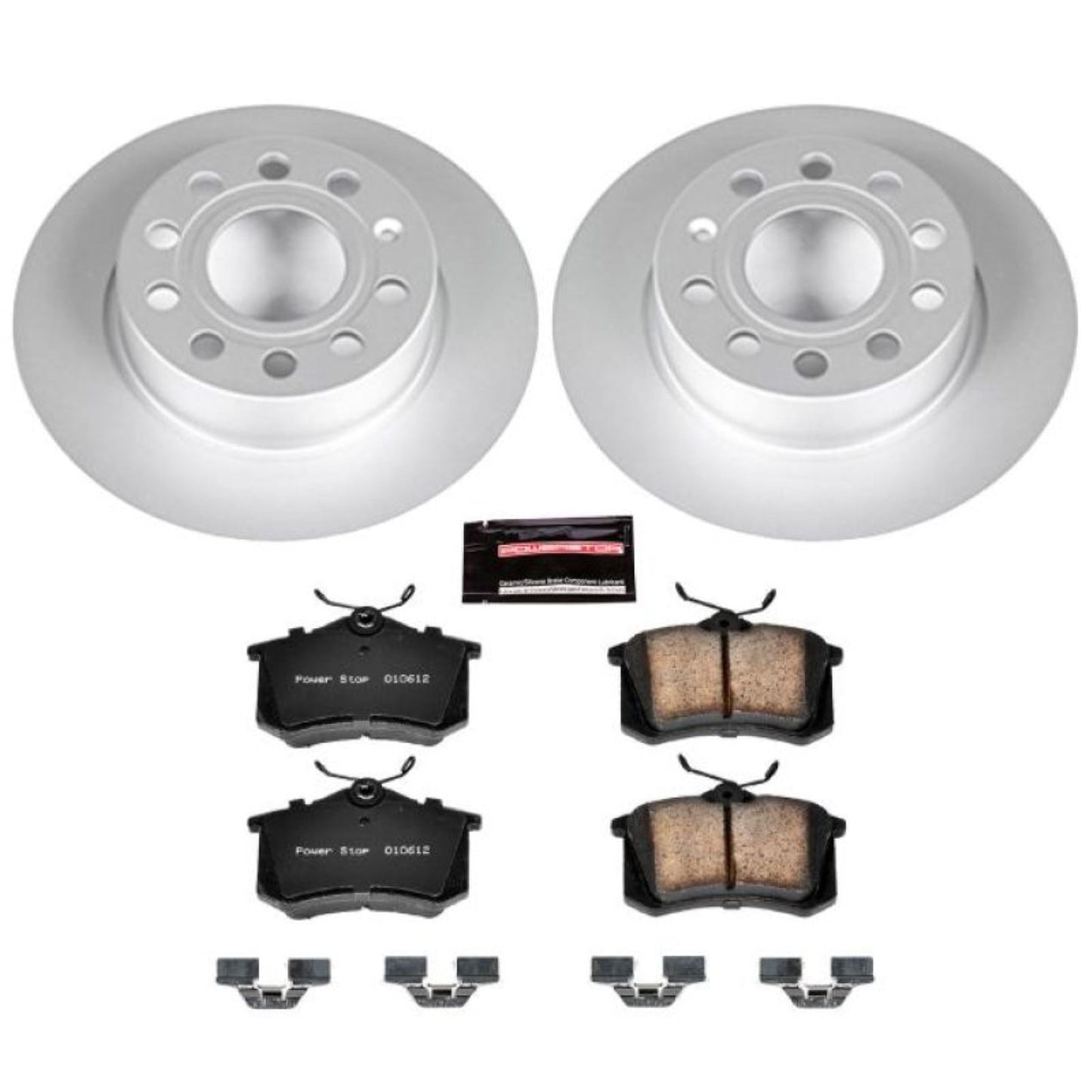 Powerstop Rear Z23 Evolution Sport Coated Brake Kit for 10-13 Audi A3 [MPN: CRK5671]_1810109