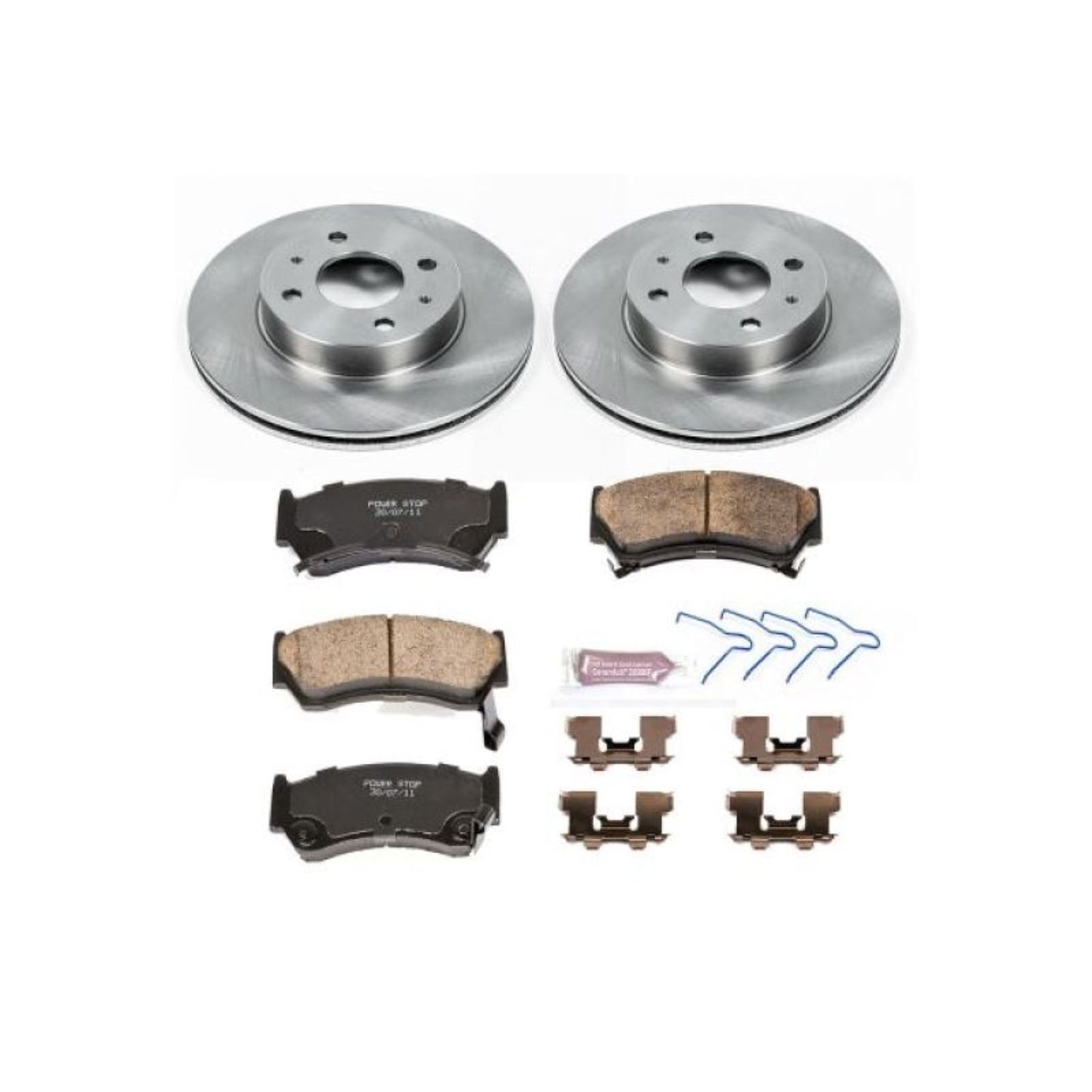 Powerstop Front Autospecialty Brake Kit for 95-98 Nissan 200SX [MPN: KOE1172]_1810805