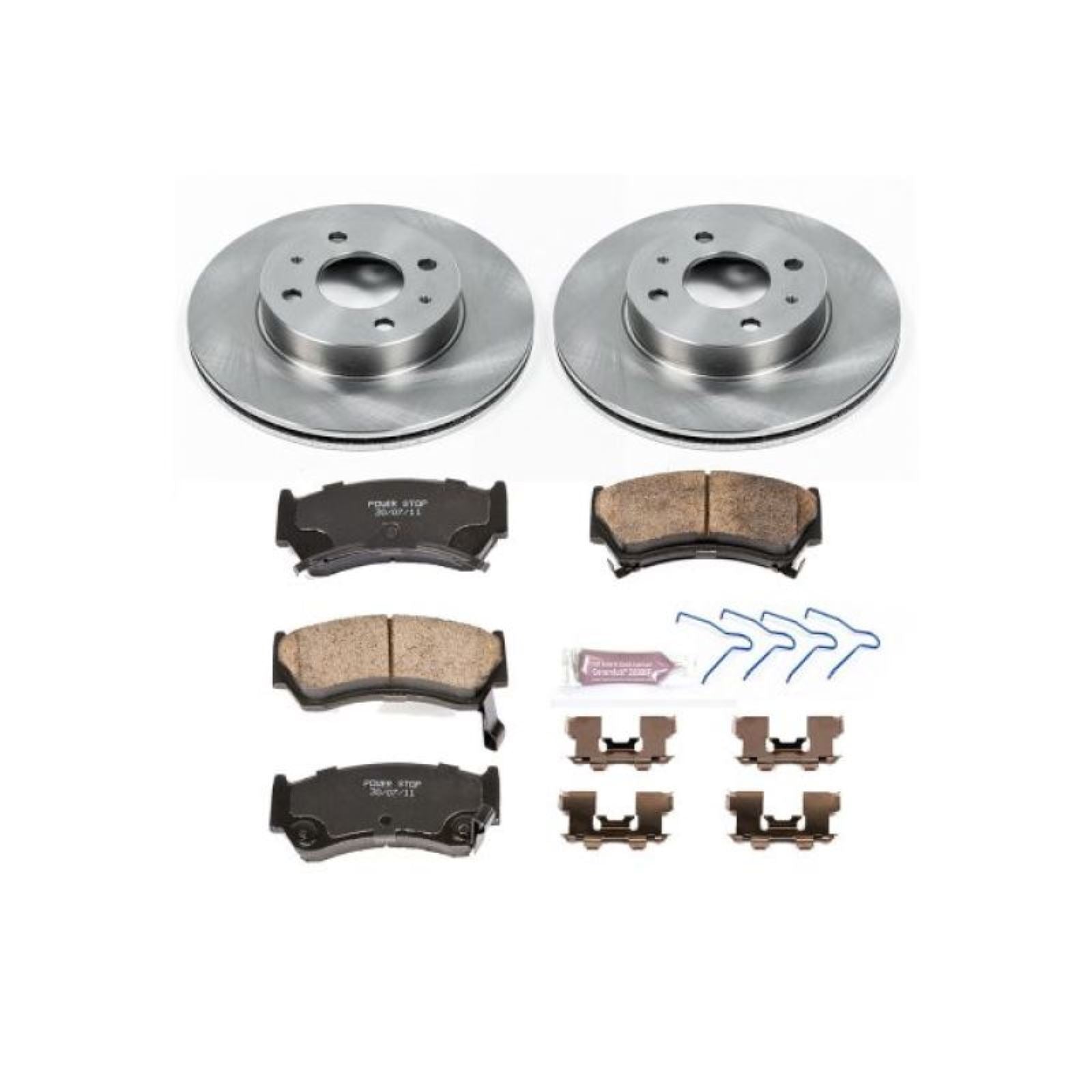 Powerstop Front Autospecialty Brake Kit for 95-98 Nissan 200SX [MPN: KOE1172]_1810805