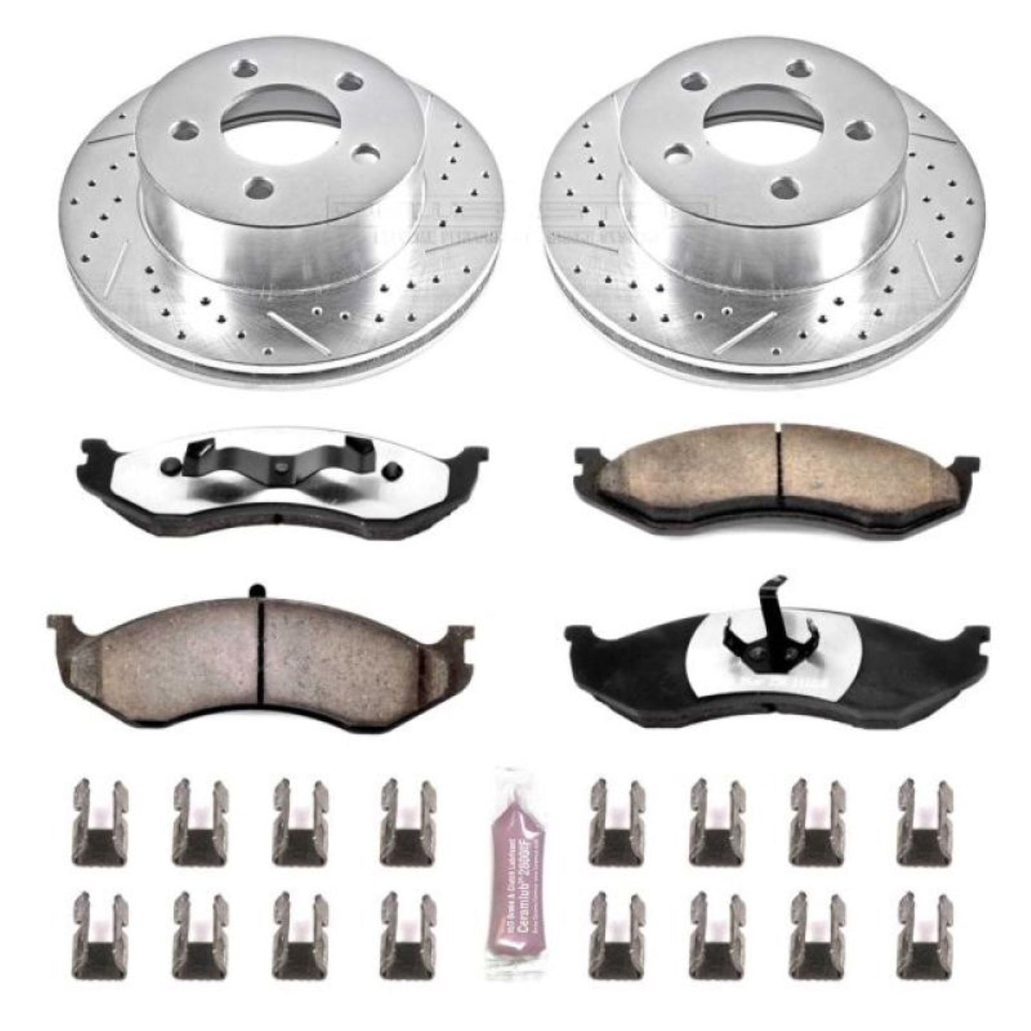 Powerstop Front Z36 Truck & Tow Brake Kit for 99-01 Jeep Cherokee [MPN: K2152-36]_1814955