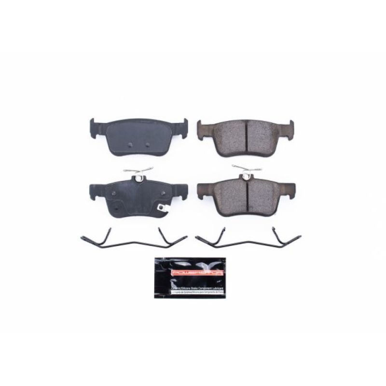 Powerstop Rear Z23 Evolution Sport Brake Pads w/Hardware for 2019 Acura RDX [MPN: Z23-1878]_1806973