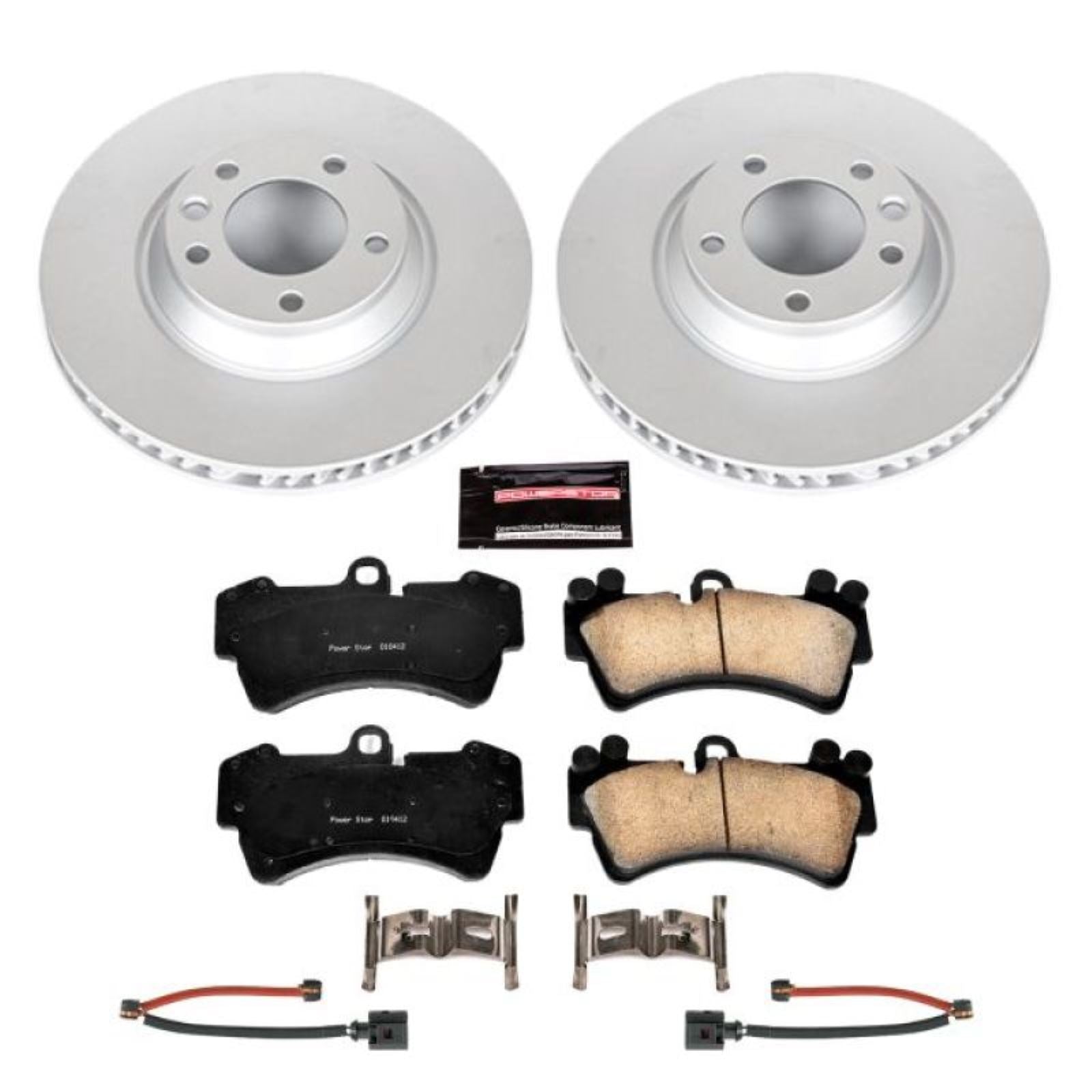 Powerstop Front Z23 Evolution Sport Coated Brake Kit for 07-15 Audi Q7 [MPN: CRK4558]_1811912