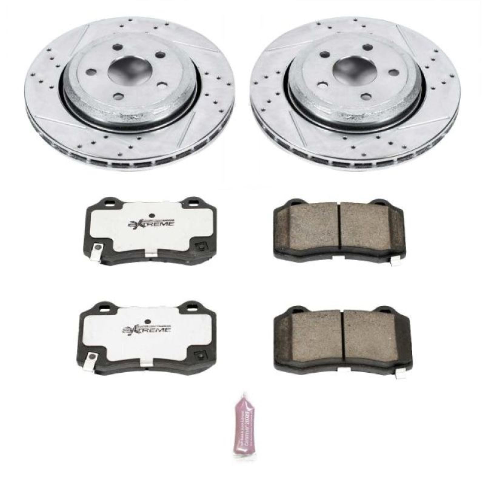 Powerstop Rear Z26 Street Warrior Brake Kit for 18-19 Dodge Durango [MPN: K5956-26]_1807316