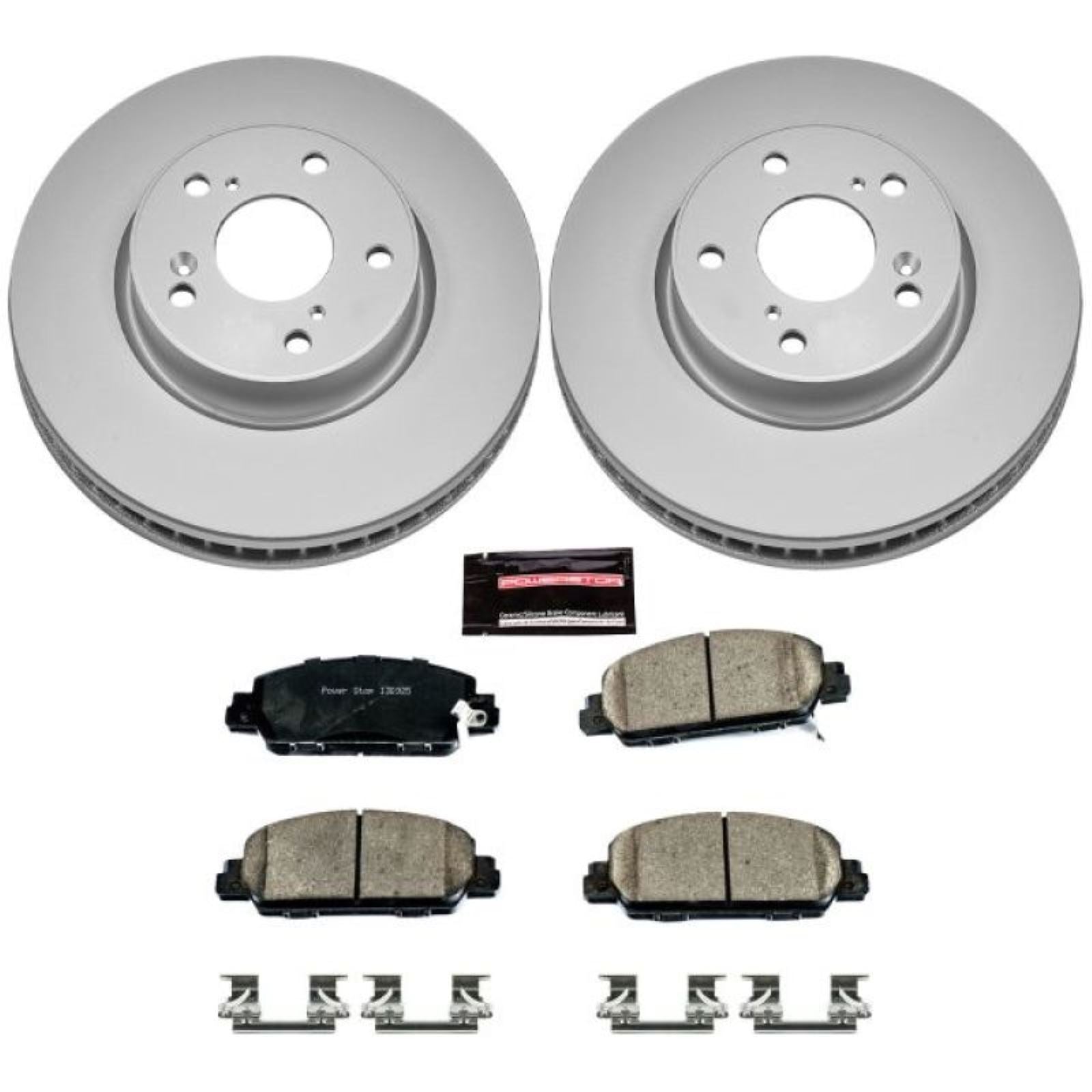 Powerstop Front Z17 Evolution Geomet Coated Brake Kit for 13-19 Honda Accord [MPN: CRK6515]_1806999