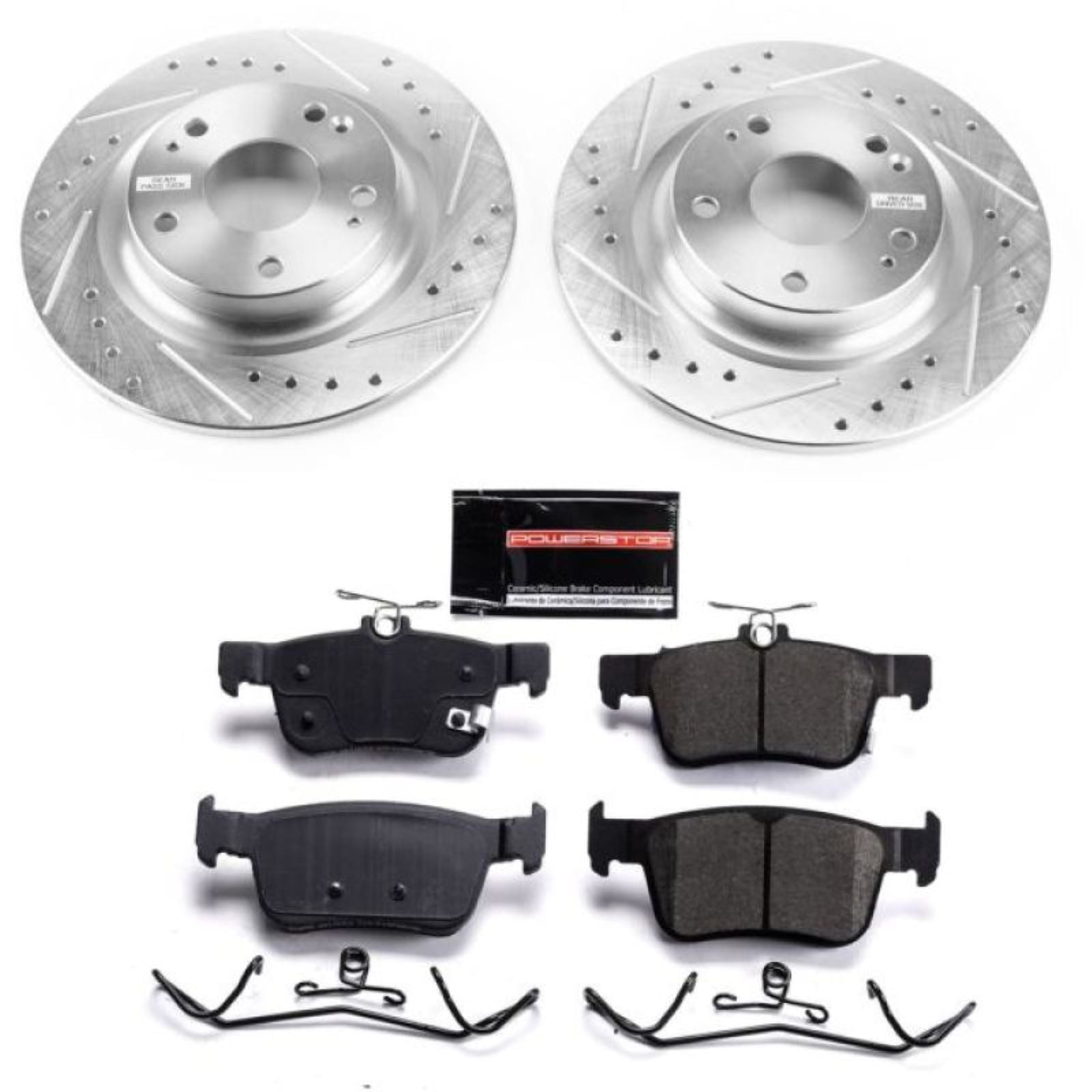 Powerstop Rear Z23 Evolution Sport Brake Kit for 17-19 Honda Civic [MPN: K7934]_1807292