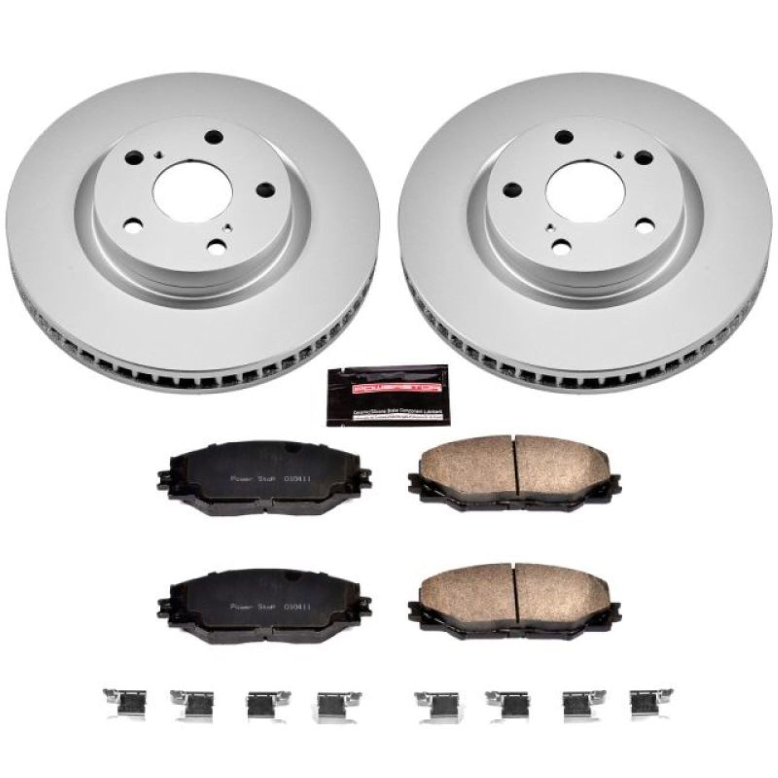Powerstop Front Z17 Evolution Geomet Coated Brake Kit for 09-10 Pontiac Vibe [MPN: CRK3054]_1806931