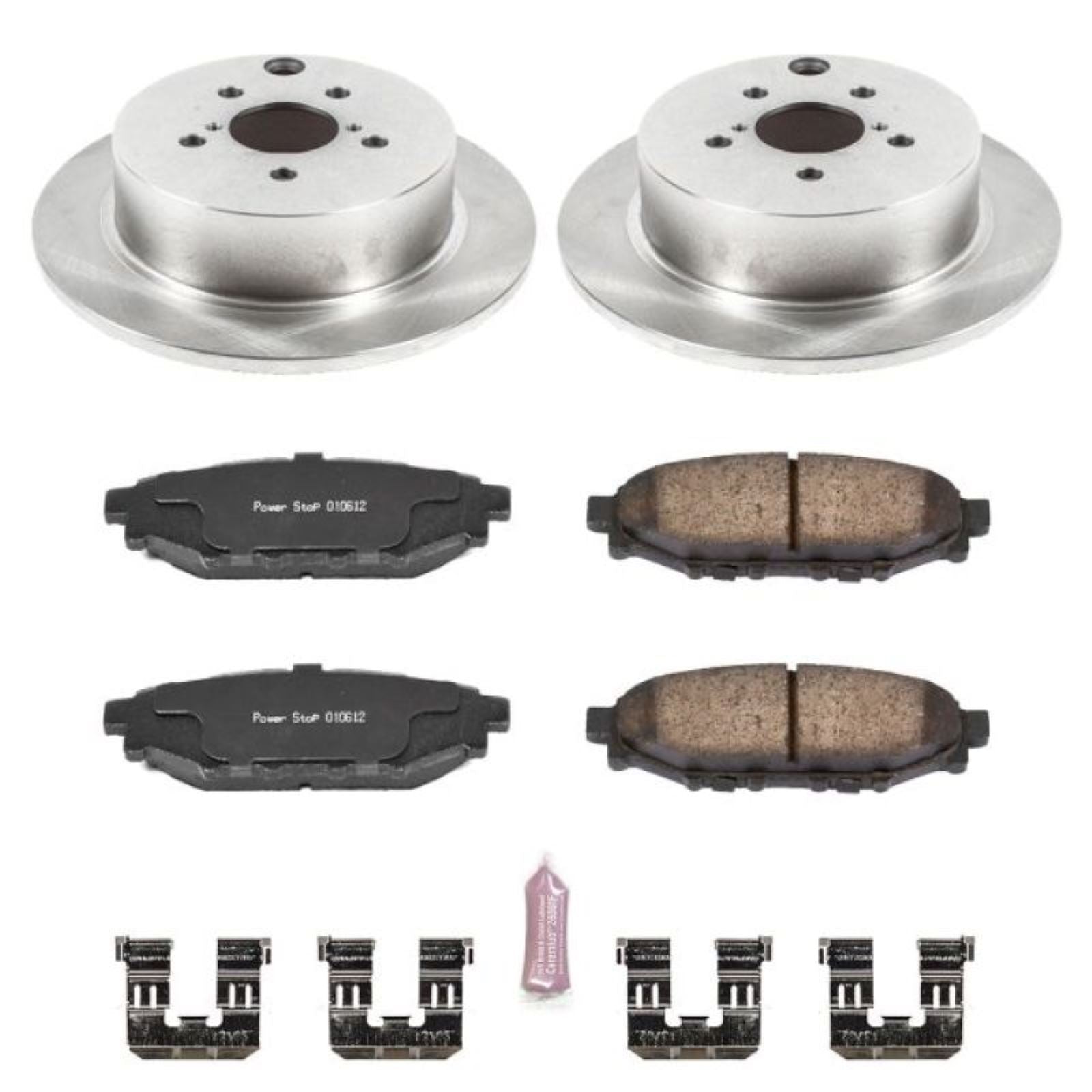 Powerstop Rear Autospecialty Brake Kit for 16-18 Subaru Crosstrek [MPN: KOE6107]_1807990