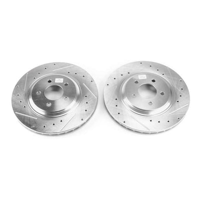 Powerstop Front Evolution Drilled & Slotted Rotors - Pair for 94-01 Ford Mustang [MPN: AR8144XPR]_1809397
