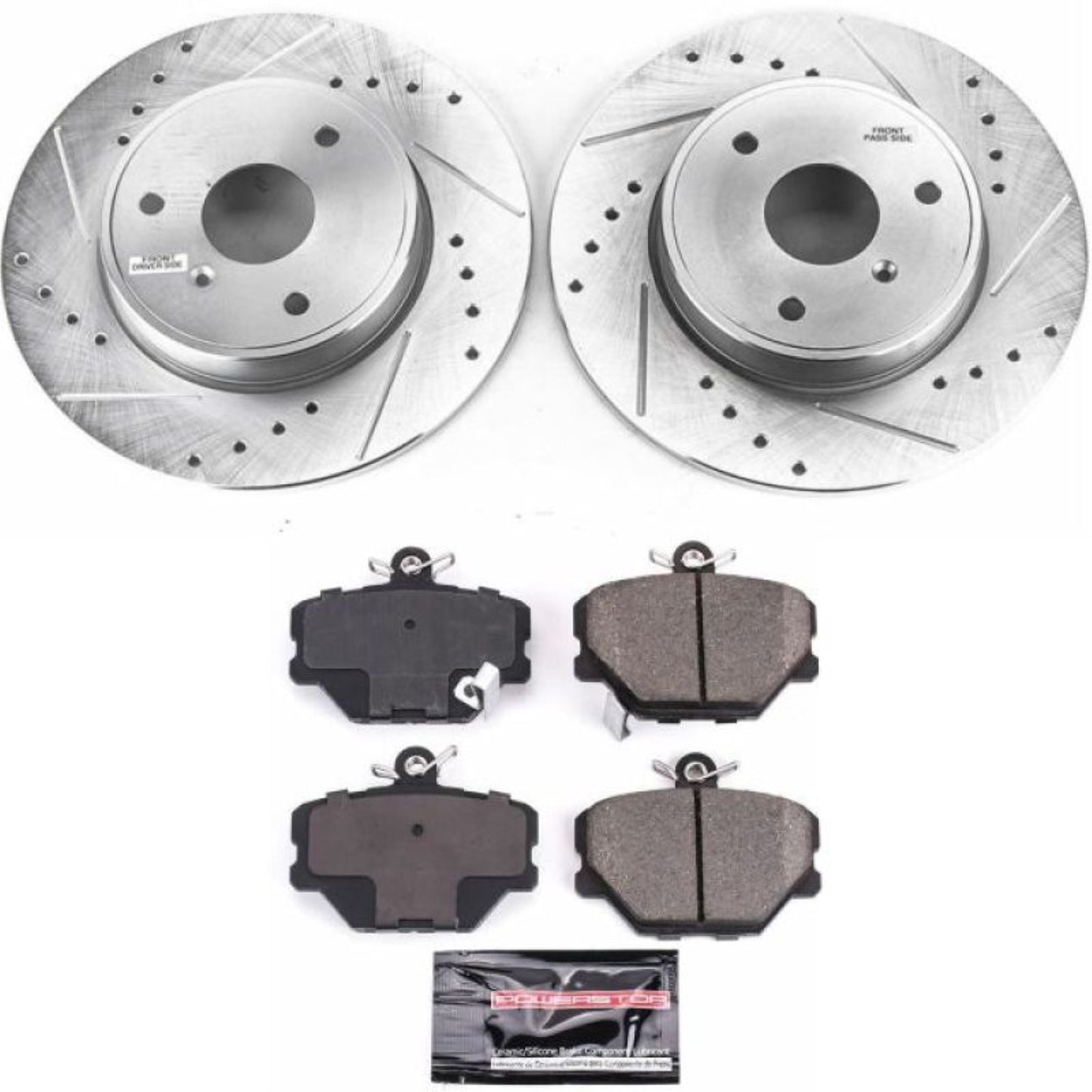 Powerstop Front Z23 Evolution Sport Brake Kit for 08-16 Smart Fortwo [MPN: K5695]_1811470