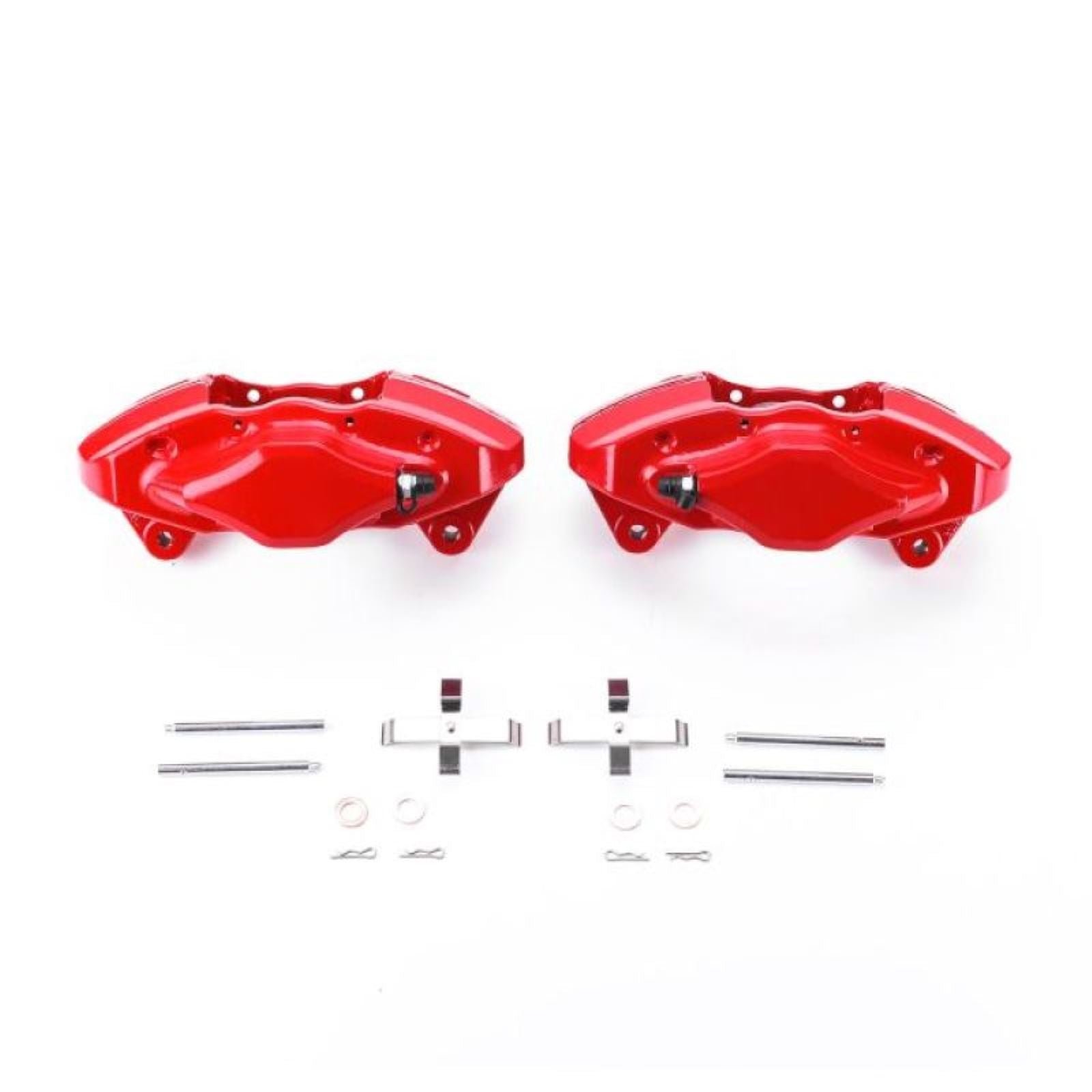Powerstop Rear Red Calipers w/o Brackets - Pair for 08-14 Subaru Impreza [MPN: S3780]_1806945