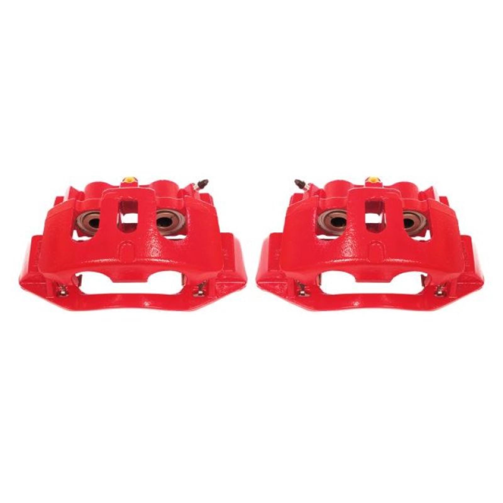 Powerstop Rear Red Calipers w/Brackets - Pair for 11-19 Chevrolet Silverado 2500 HD [MPN: S5306]_1809816
