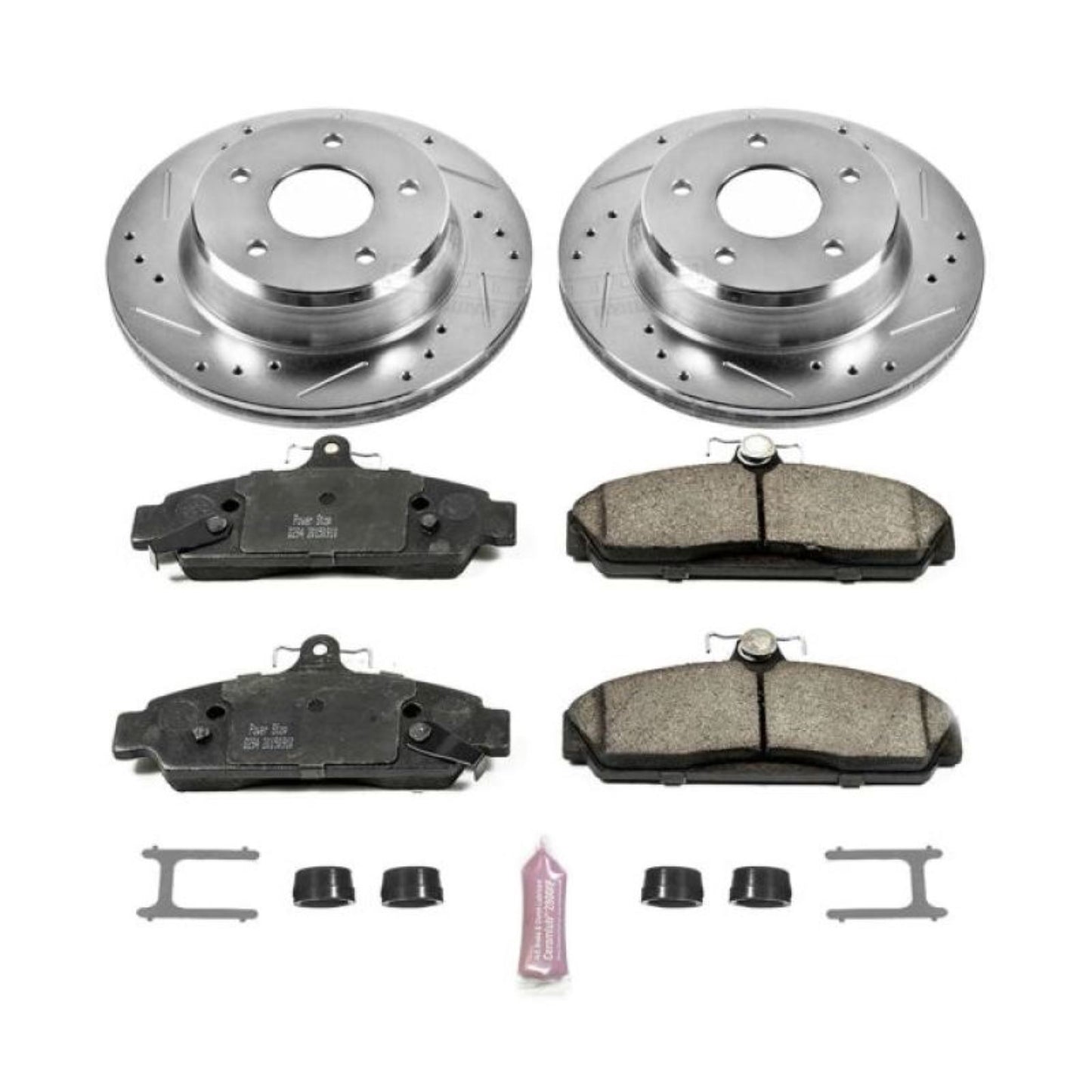 Powerstop Front Z23 Evolution Sport Brake Kit for 84-87 Chevrolet Corvette [MPN: K4810]_1807592