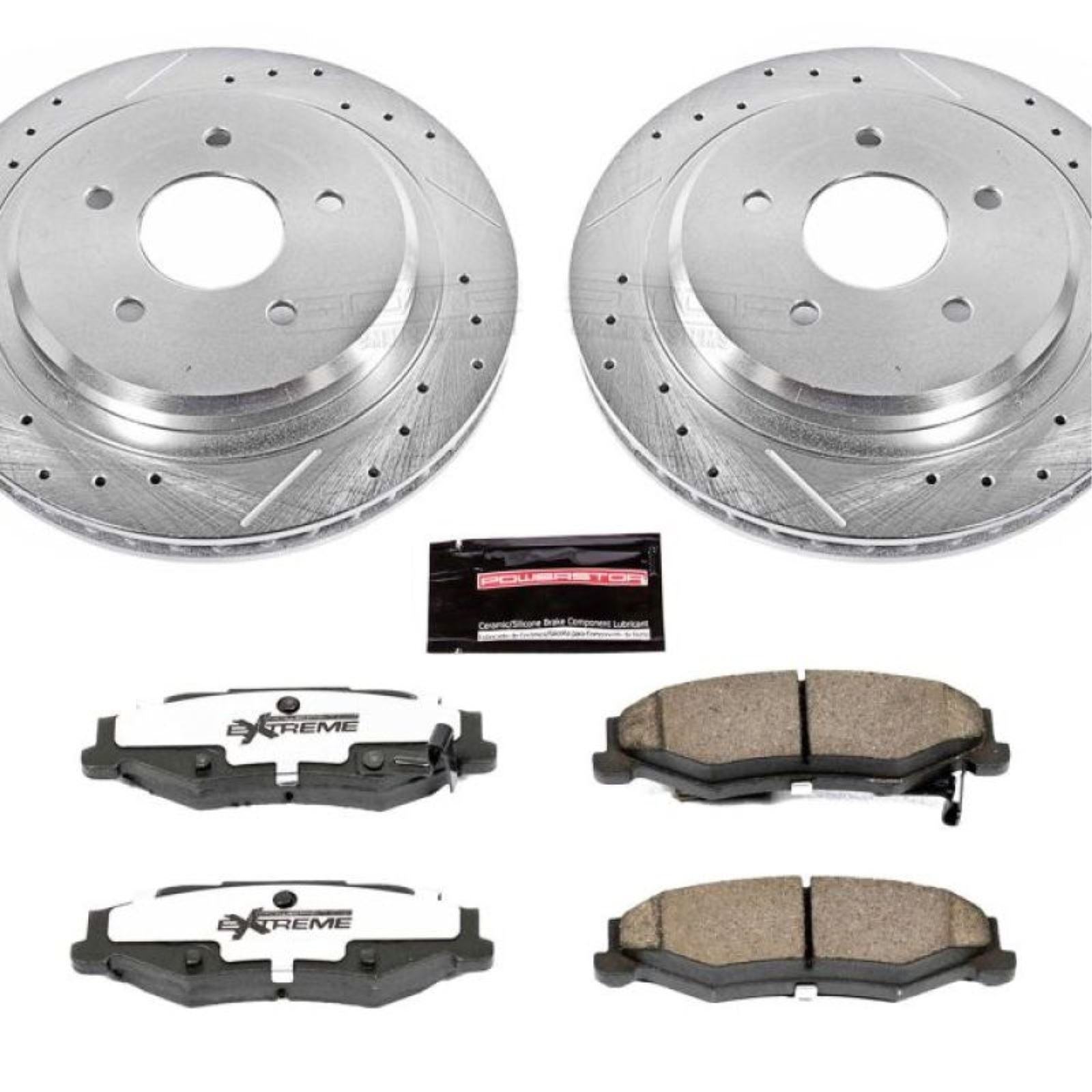 Powerstop Rear Z26 Street Warrior Brake Kit for 04-09 Cadillac XLR [MPN: K1563-26]_1807013