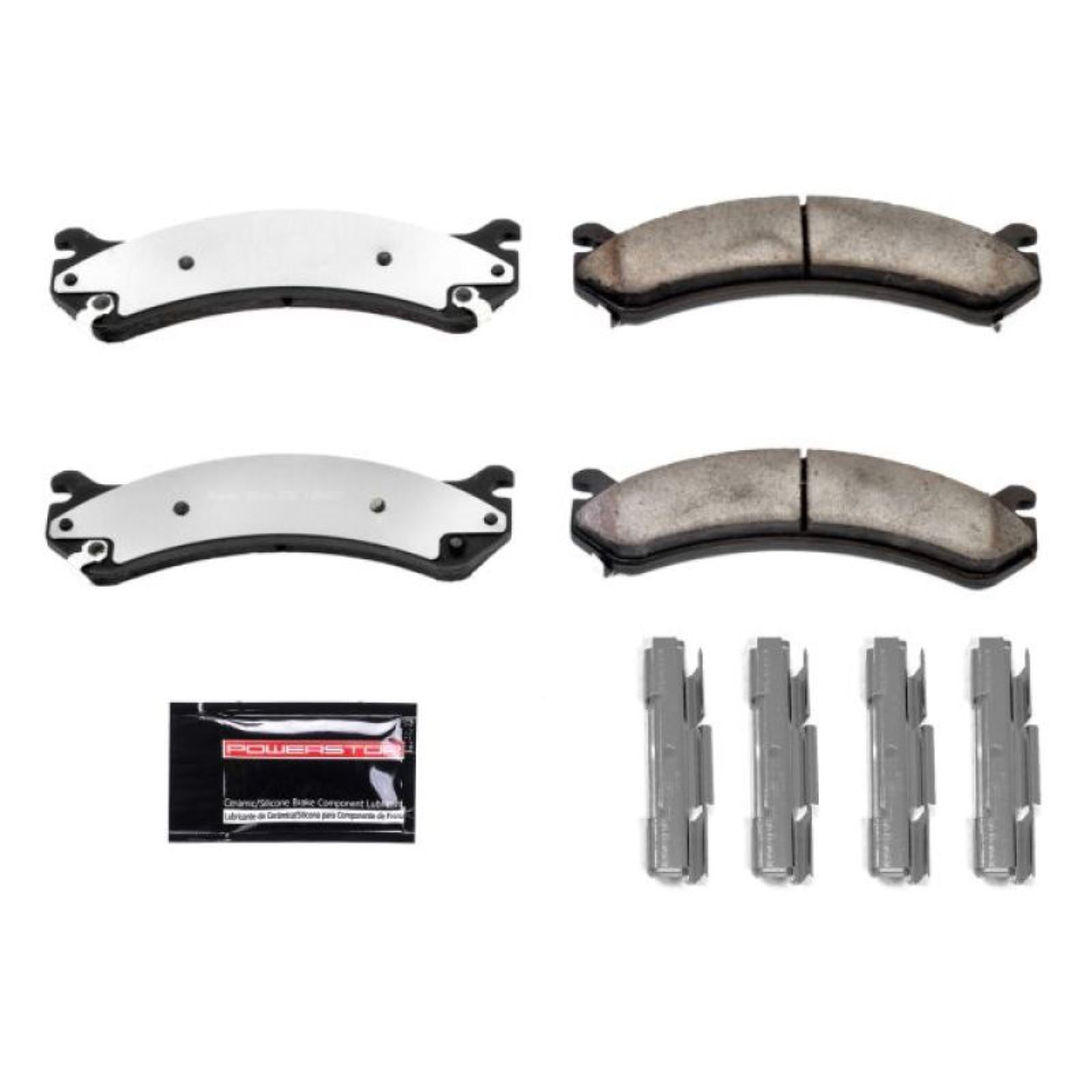 Powerstop Front Z36 Truck & Tow Brake Pads w/Hardware for 00-05 Cadillac DeVille [MPN: Z36-784]_1807110
