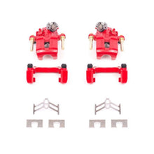 Powerstop Rear Red Calipers w/Brackets - Pair for 92-01 Honda Prelude [MPN: S1612]_1815572