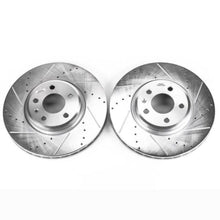 Powerstop Front Evolution Drilled & Slotted Rotors - Pair for 09-11 Audi A4 [MPN: EBR838XPR]_1807619