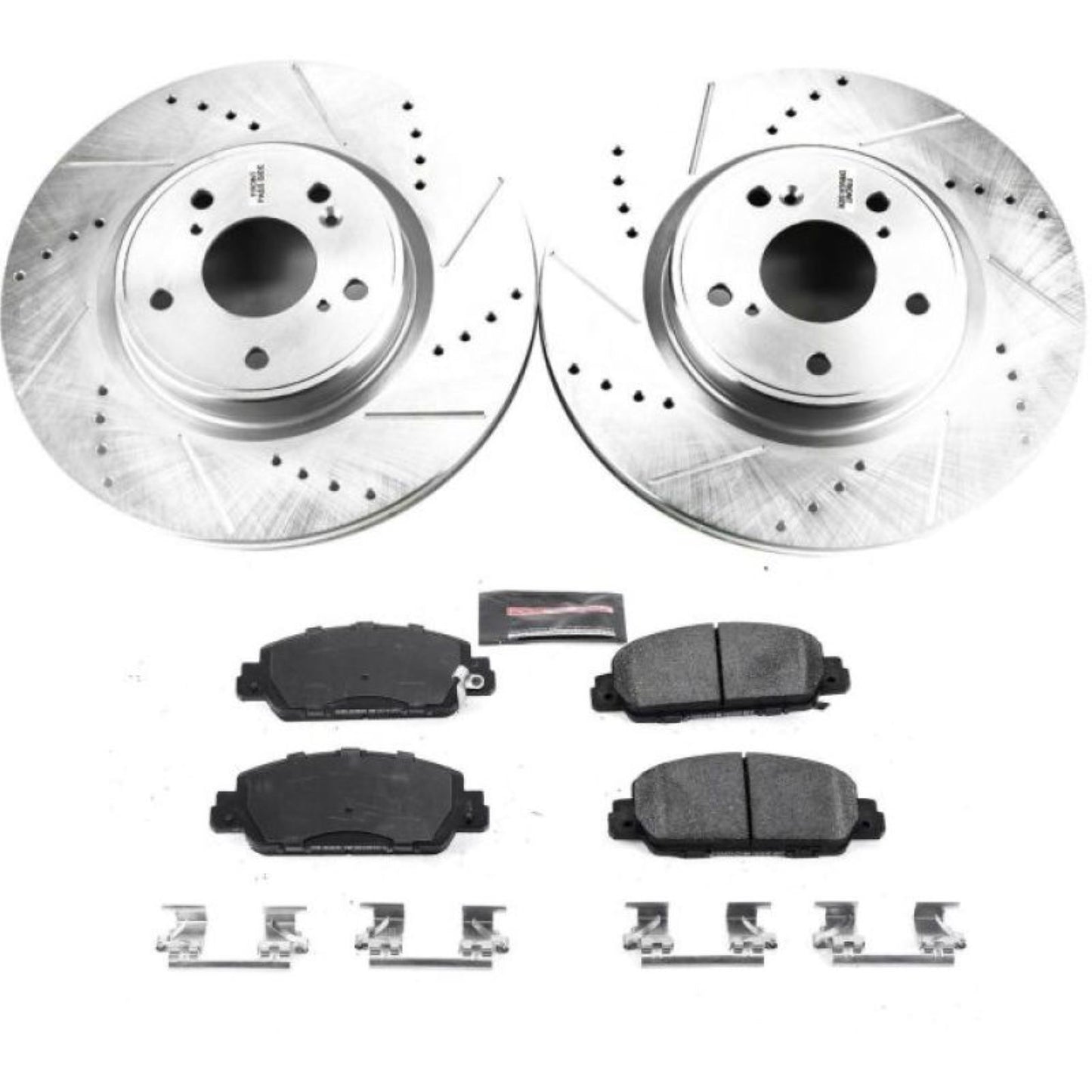 Powerstop Front Z23 Evolution Sport Brake Kit for 18-19 Honda Accord [MPN: K8165]_1807621