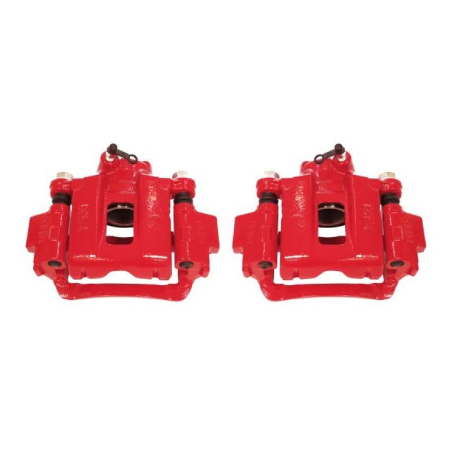 Powerstop Rear Red Calipers w/Brackets - Pair for 03-09 Toyota 4Runner [MPN: S2726]_1807090
