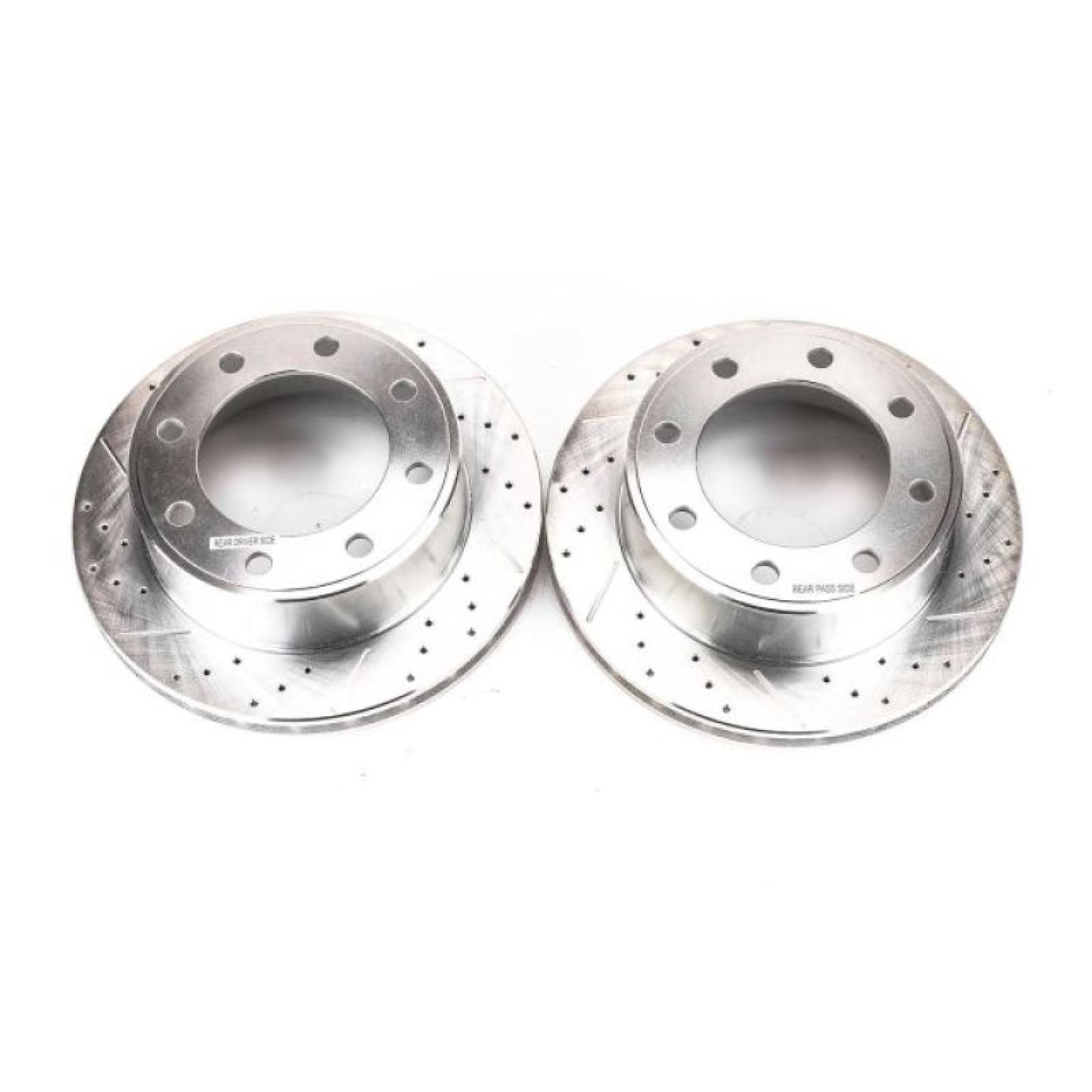 Powerstop Rear Evolution Drilled & Slotted Rotors Pair for 00-05 Ford Excursion [MPN: AR8571XPR]_1814546