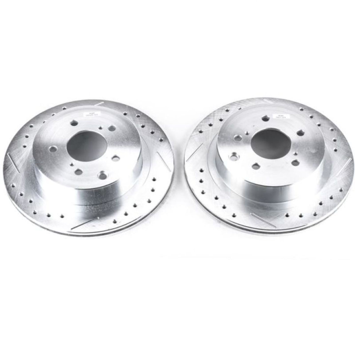 Powerstop Rear Evolution Drilled & Slotted Rotors - Pair for 89-96 Nissan 300ZX [MPN: JBR509XPR]_1811578