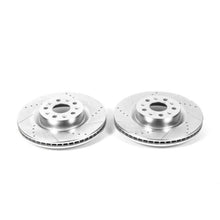 Powerstop Front Evolution Drilled & Slotted Rotors Pair for 16-19 Cadillac CT6 [MPN: AR82182XPR]_1808313