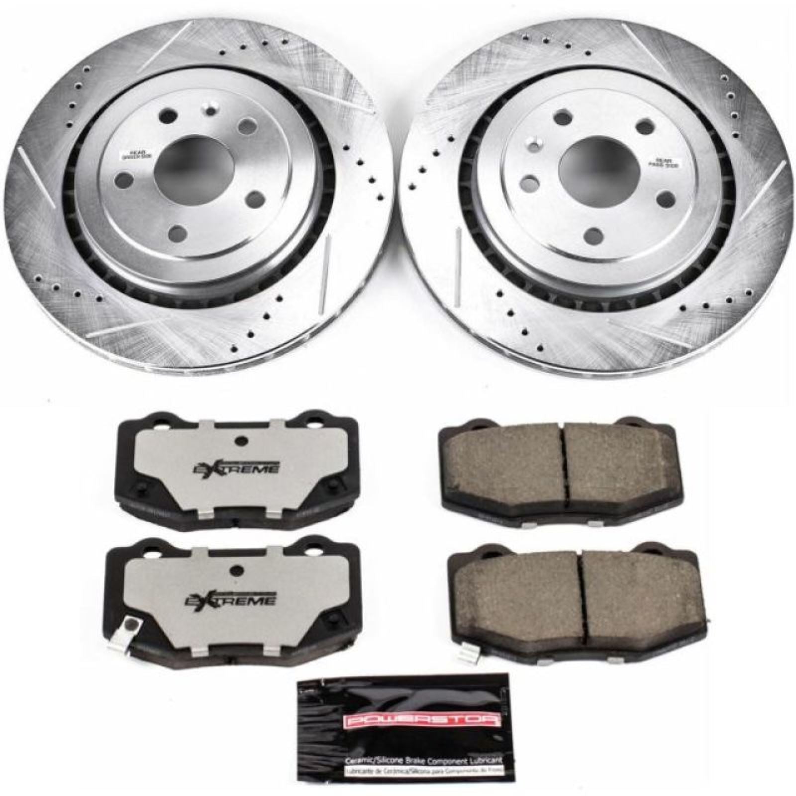 Powerstop Rear Z26 Street Warrior Brake Kit for 16-18 Cadillac ATS [MPN: K7045-26]_1806924