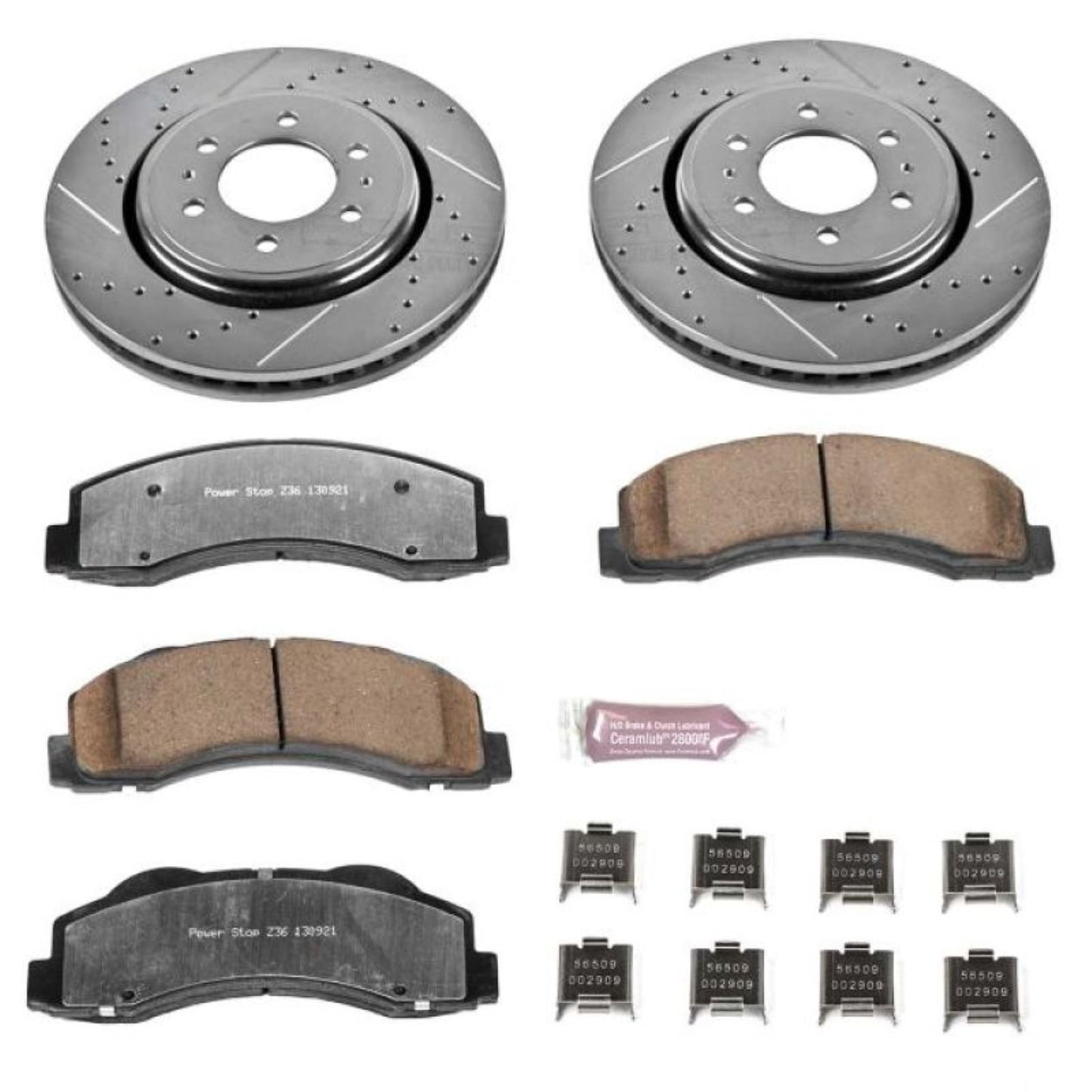 Powerstop Front Z36 Truck & Tow Brake Kit for 10-18 Ford Expedition [MPN: K3167-36]_1807170