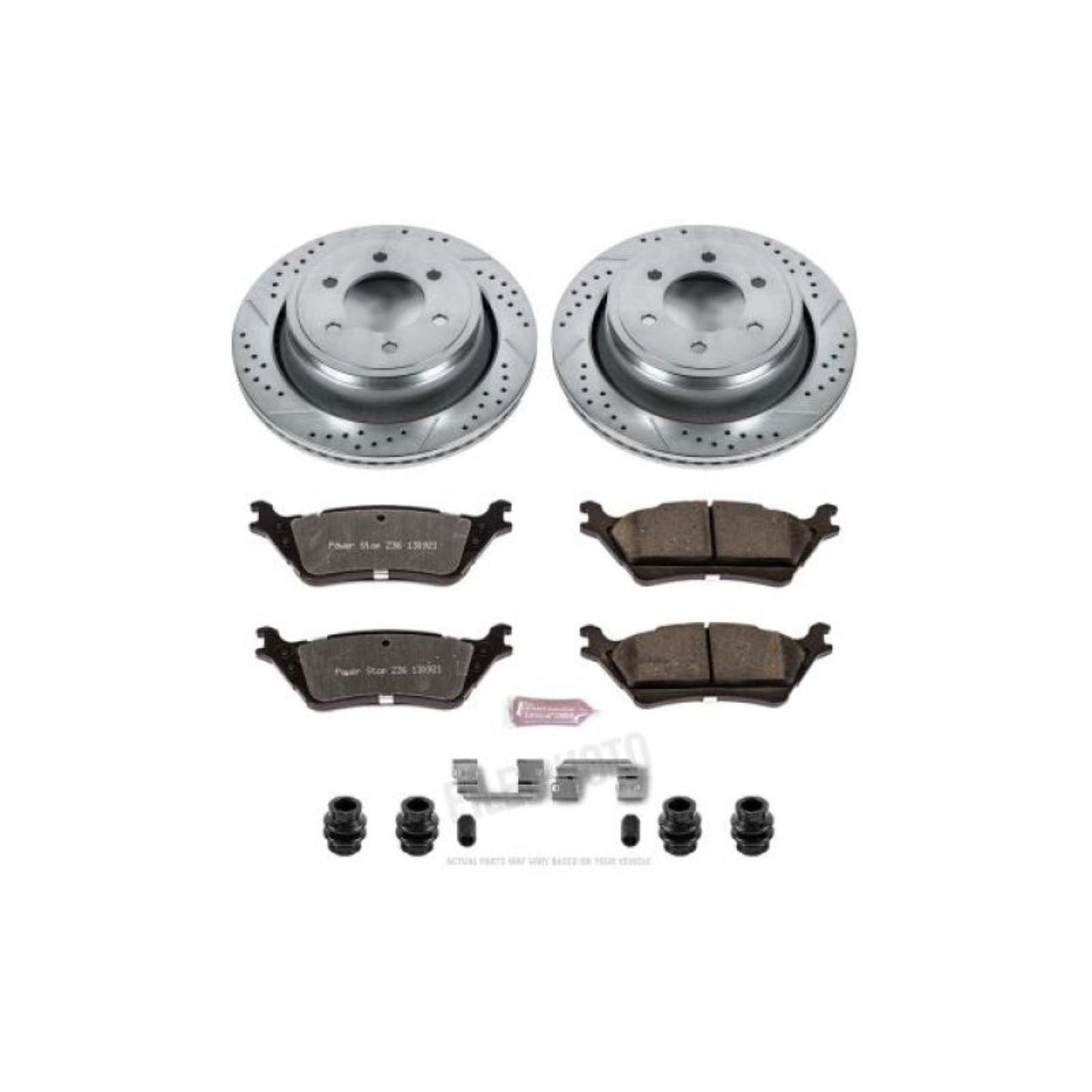 Powerstop Rear Z36 Truck & Tow Brake Kit for 12-18 Ford F-150 [MPN: K6271-36]_1809208