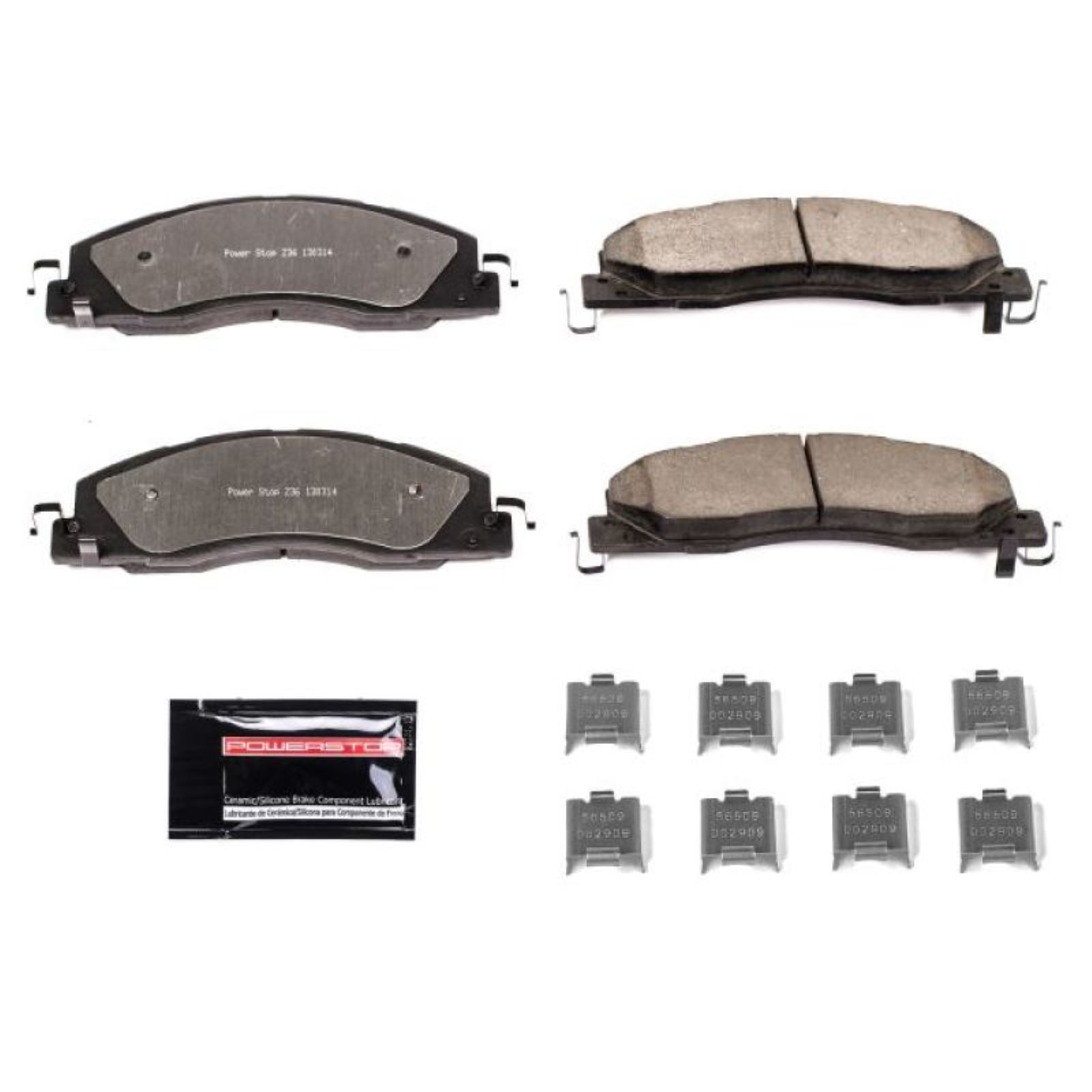Powerstop Front Z36 Truck & Tow Brake Pads w/Hardware for 09-10 Dodge Ram 2500 [MPN: Z36-1399]_1811276