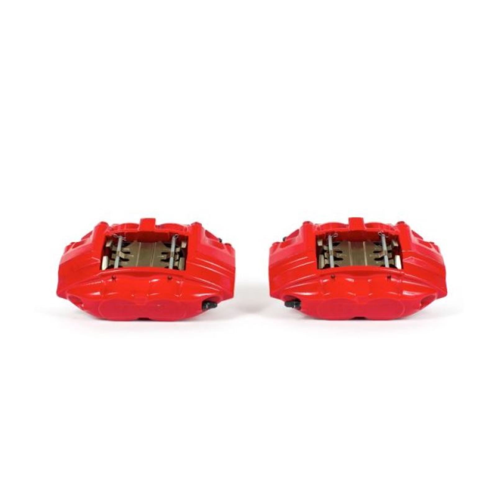 Powerstop Front Red Calipers w/o Brackets - Pair for 09-19 Nissan 370Z [MPN: S6232]_1807119