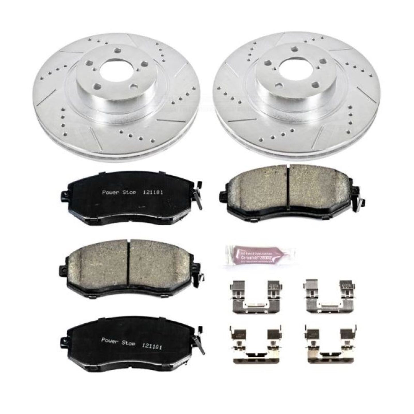 Powerstop Front Z23 Evolution Sport Brake Kit for 13-16 Scion FR-S [MPN: K6082]_1807474
