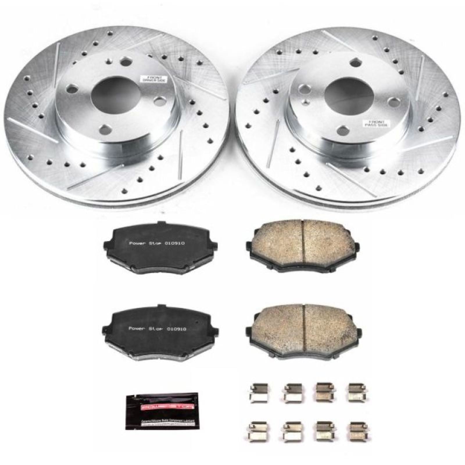 Powerstop Front Z23 Evolution Sport Brake Kit for 94-97 Mazda Miata [MPN: K793]_1813792