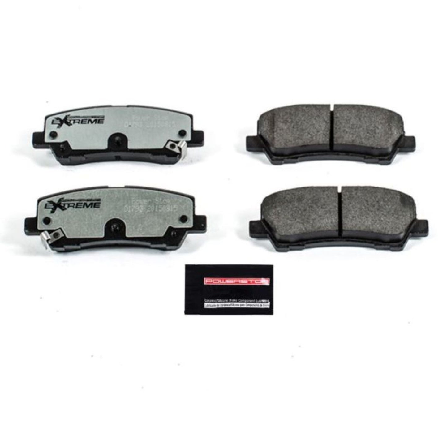 Powerstop Rear Z26 Extreme Street Brake Pads w/Hardware for 15-19 Ford Mustang [MPN: Z26-1793]_1812822
