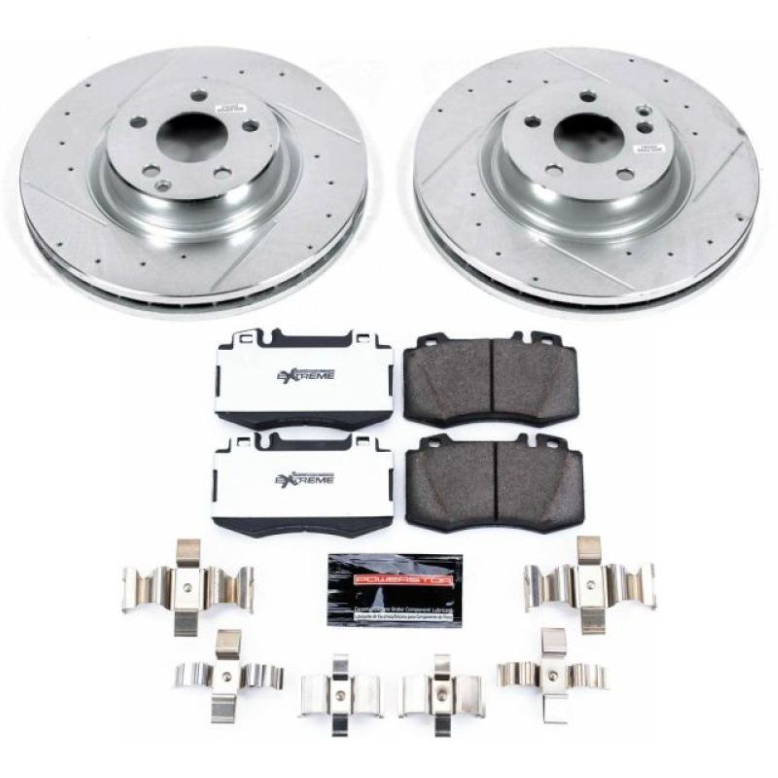 Powerstop Front Z26 Street Warrior Brake Kit for 07-09 Mercedes-Benz E550 [MPN: K6599-26]_1810117